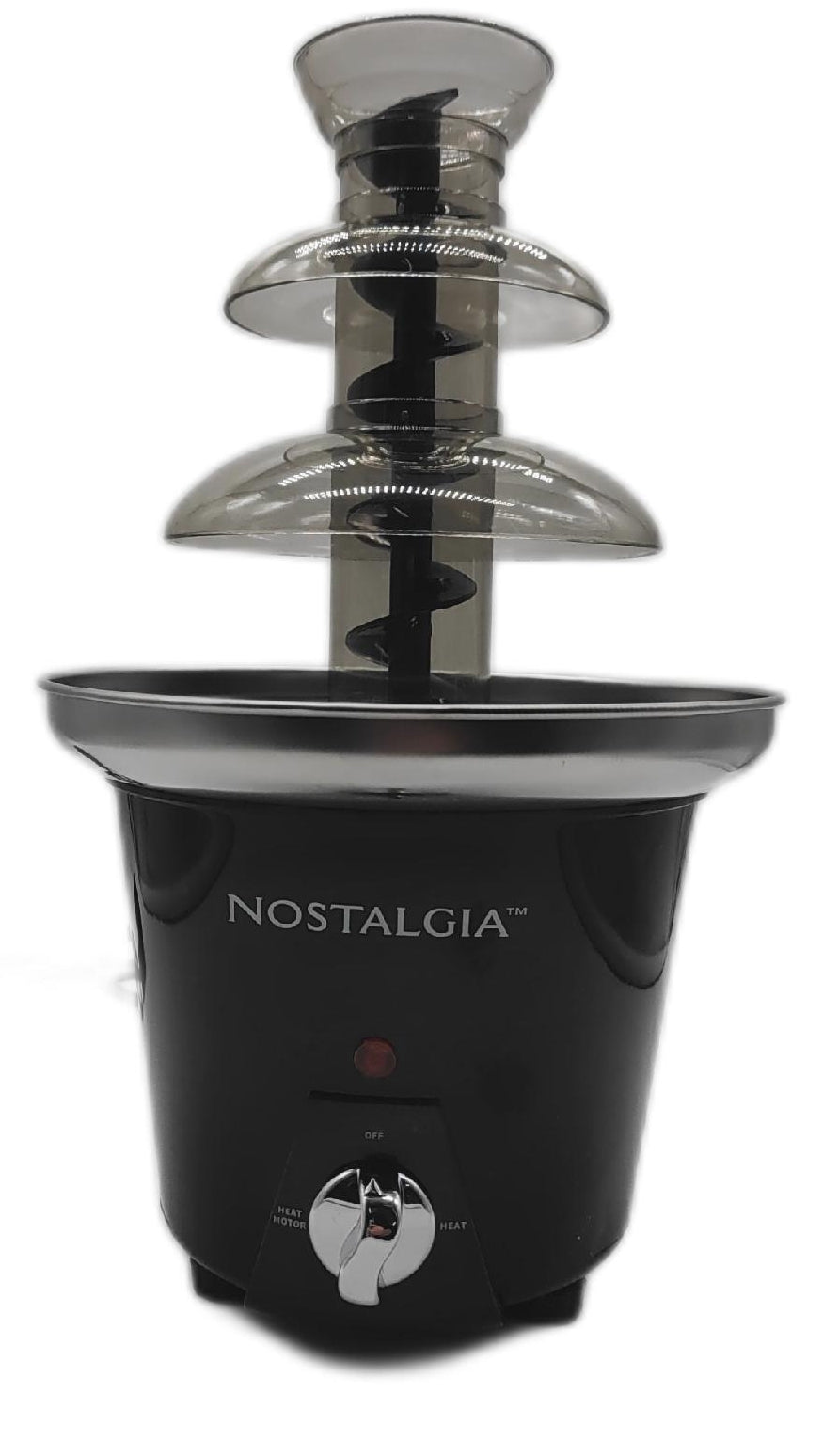 Nostalgia Schokoladenbrunnenmaschine Küchengeräte Aluminium Fondue 24 Unzen Festlichkeit