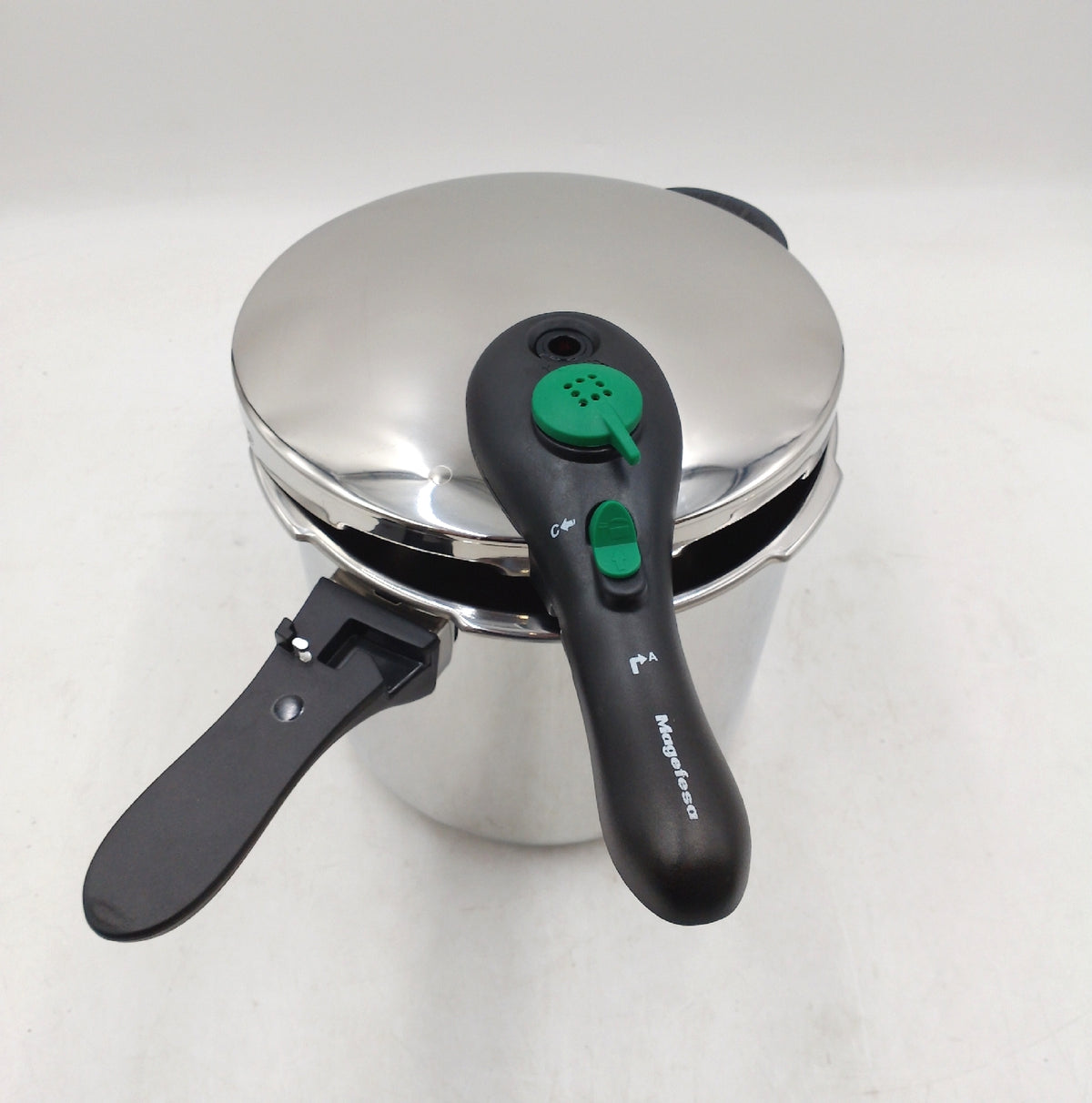 Magefesa Schnellkochtopf Kochgeschirr DYNAMIC 7 5 Liter Edelstahl Sicherheitssystem