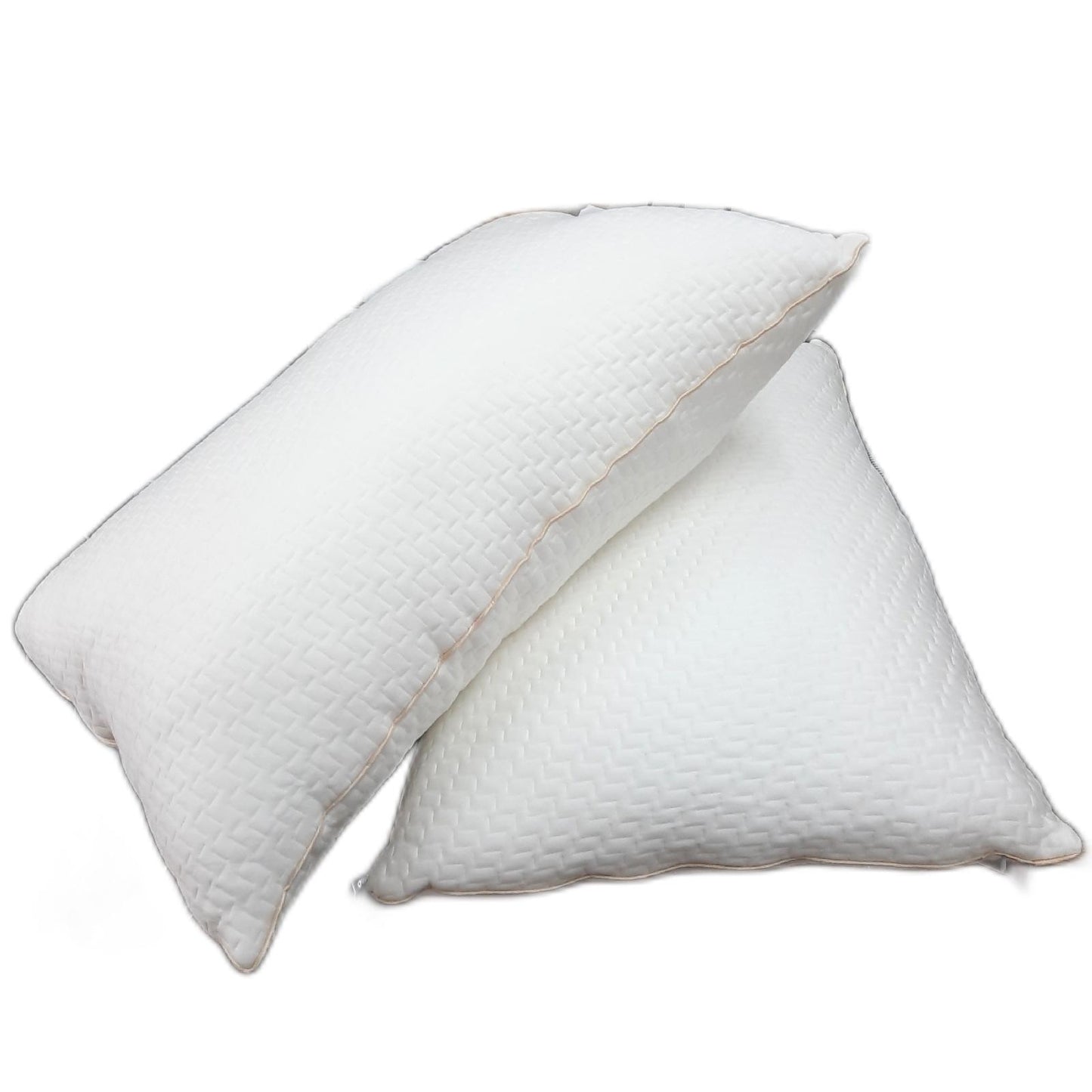 BedStory Kopfkissen Kissen Bettwaren Set 2 Abziehbarer Bambusfasern Bezug Antimilben