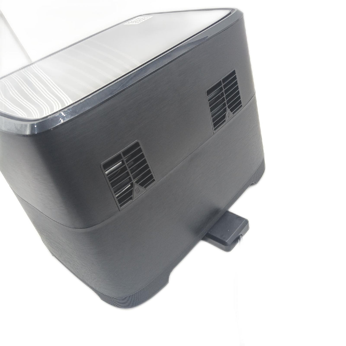 Tefal Dual Easy Fry Heissluftfritteuse 83 L 2 Kammern