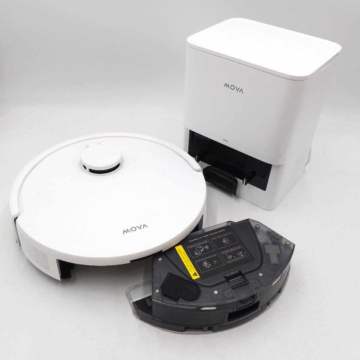 Mova E20 Plus Saug und Wischroboter automatische Leerung Gebrauchsspuren ohne Be
