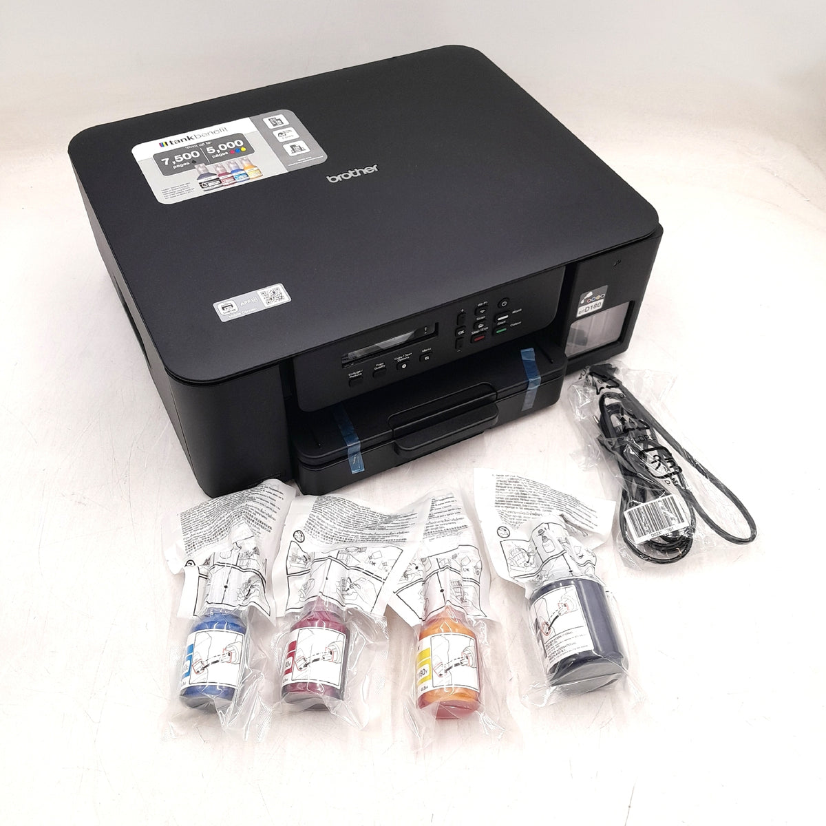 Brother Tintentankdrucker Multifunktionsgerät Büro DCP T580DW drahtlos kab