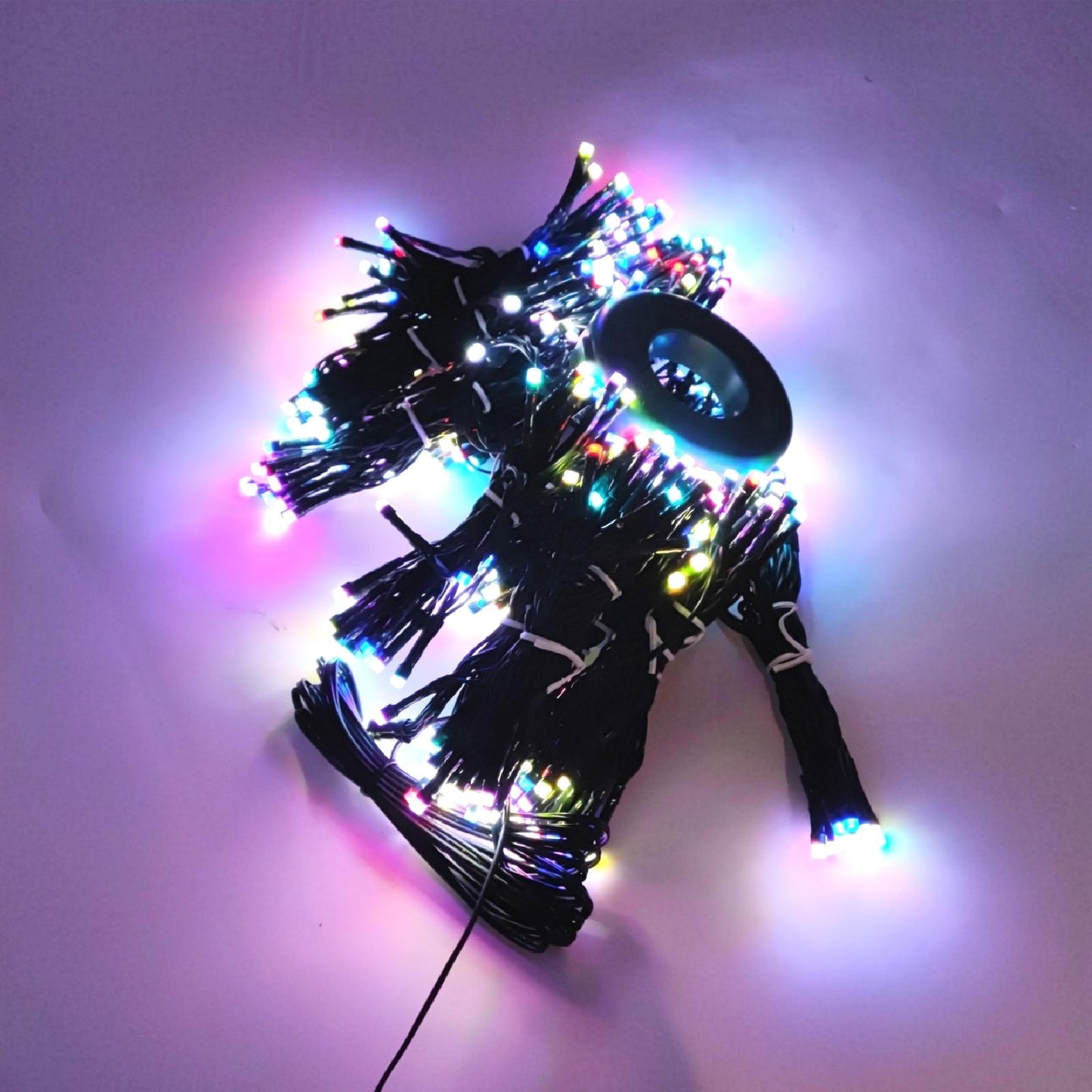 Dotwayaw Lichterkette LED Dekoration Weihnachtsbaum 2M App gesteuert Magisch Weihnachten Beleuchtung