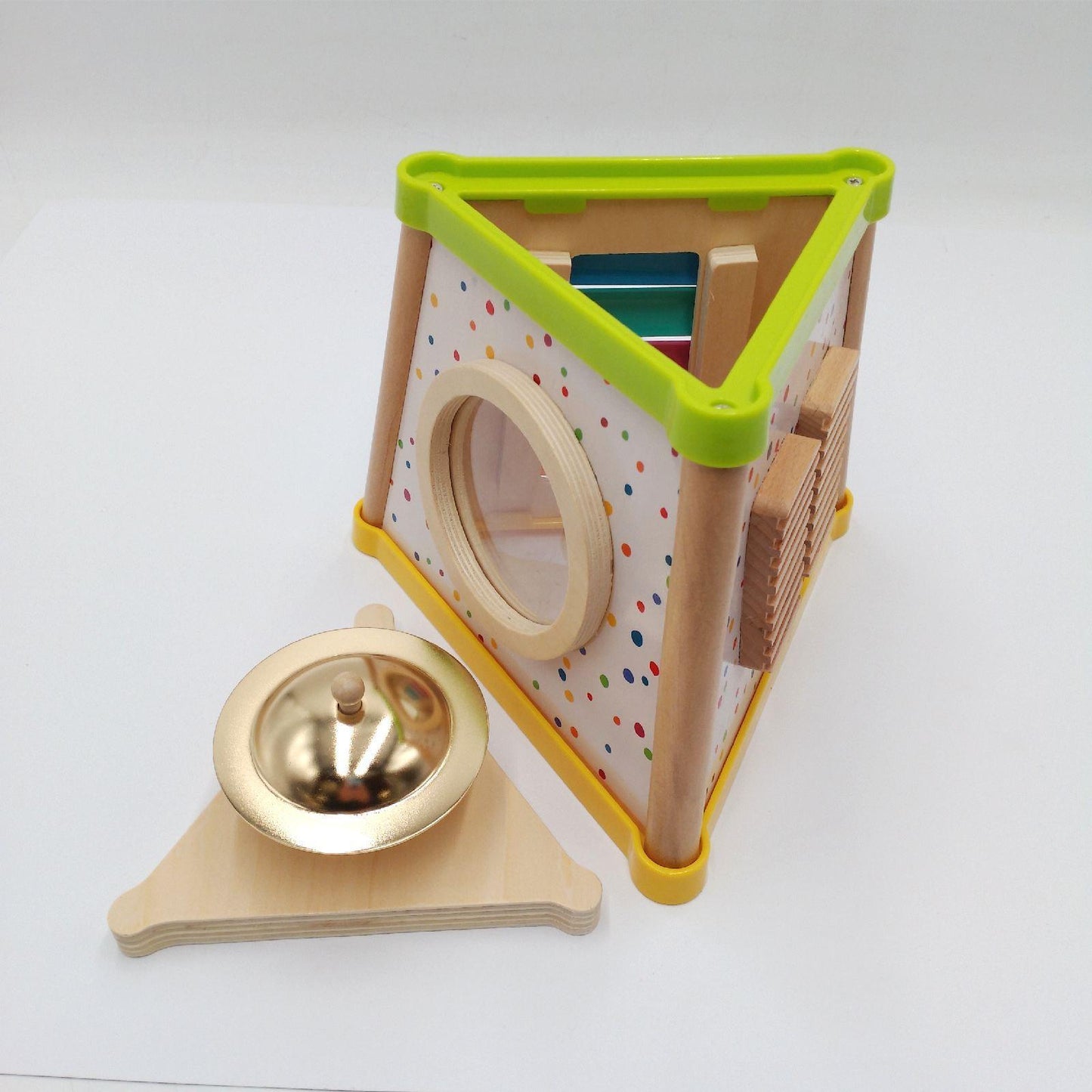 small foot Musikdreieck Holz Spielzeug ab 3 Jahren Modell 11507 Klangvielfalt für
