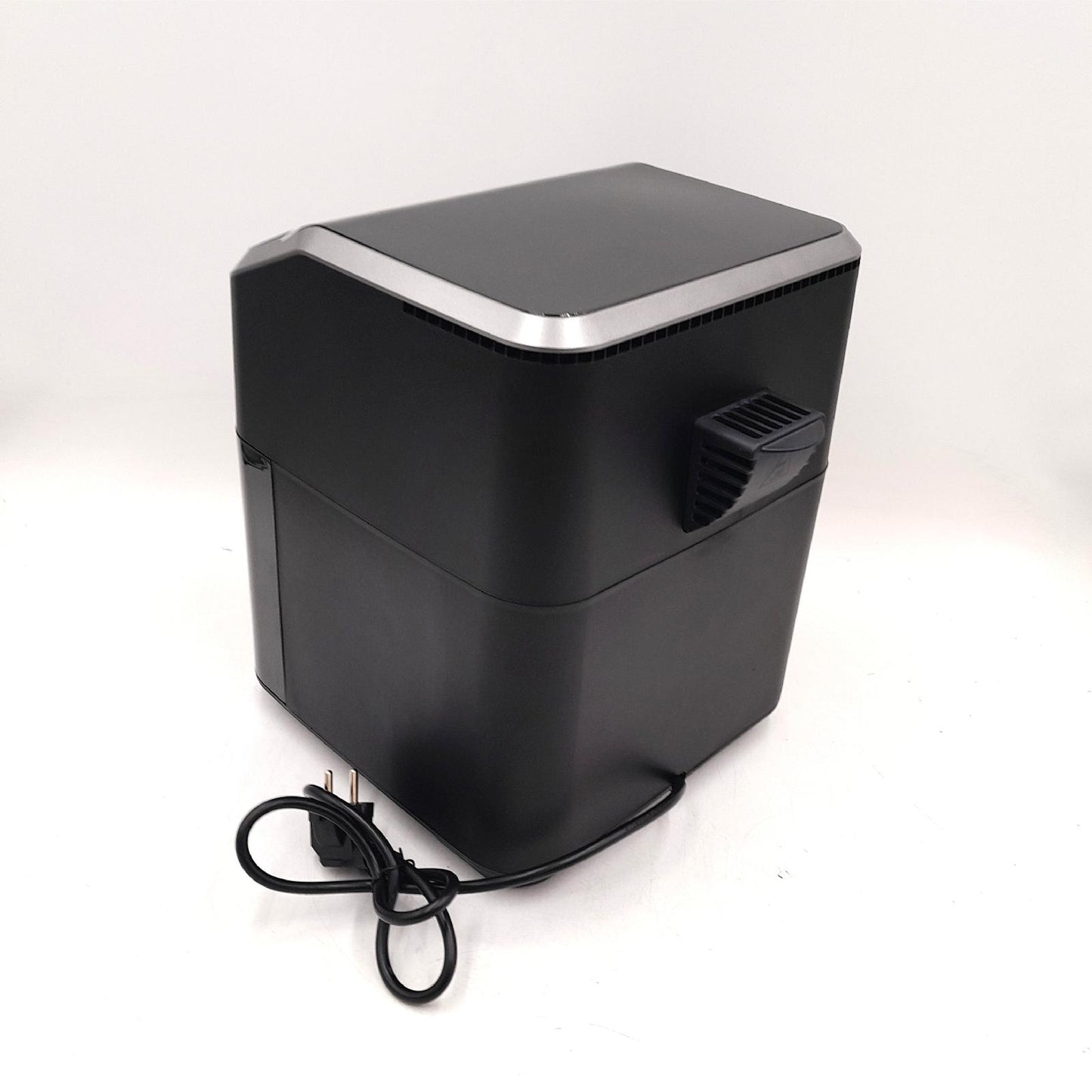 Midea Heißluftfritteuse 7L Fassungsvermögen, Airfryer mit Sichtfenster & Licht, 7 Programme, HeatXpress Technologie 90% weniger Öl, Energie- und Zeitersparnis, Antihaft, Schwarz