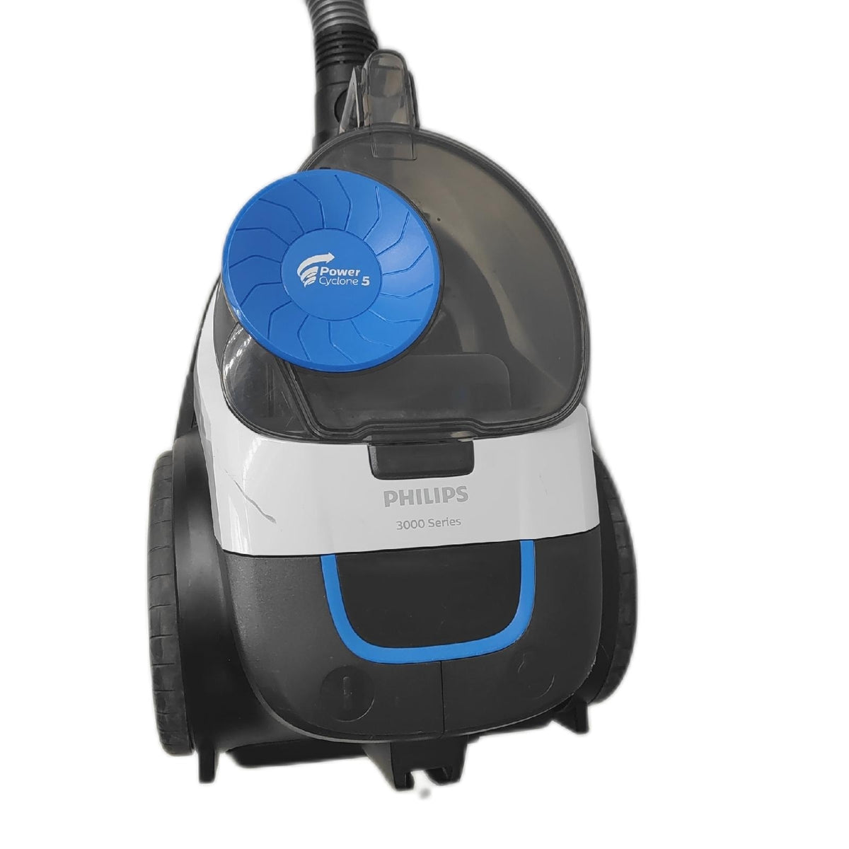 Philips Staubsauger Cylinder Staubsauger Blau Weiß 650 Watt Innovation Reinigungskraft