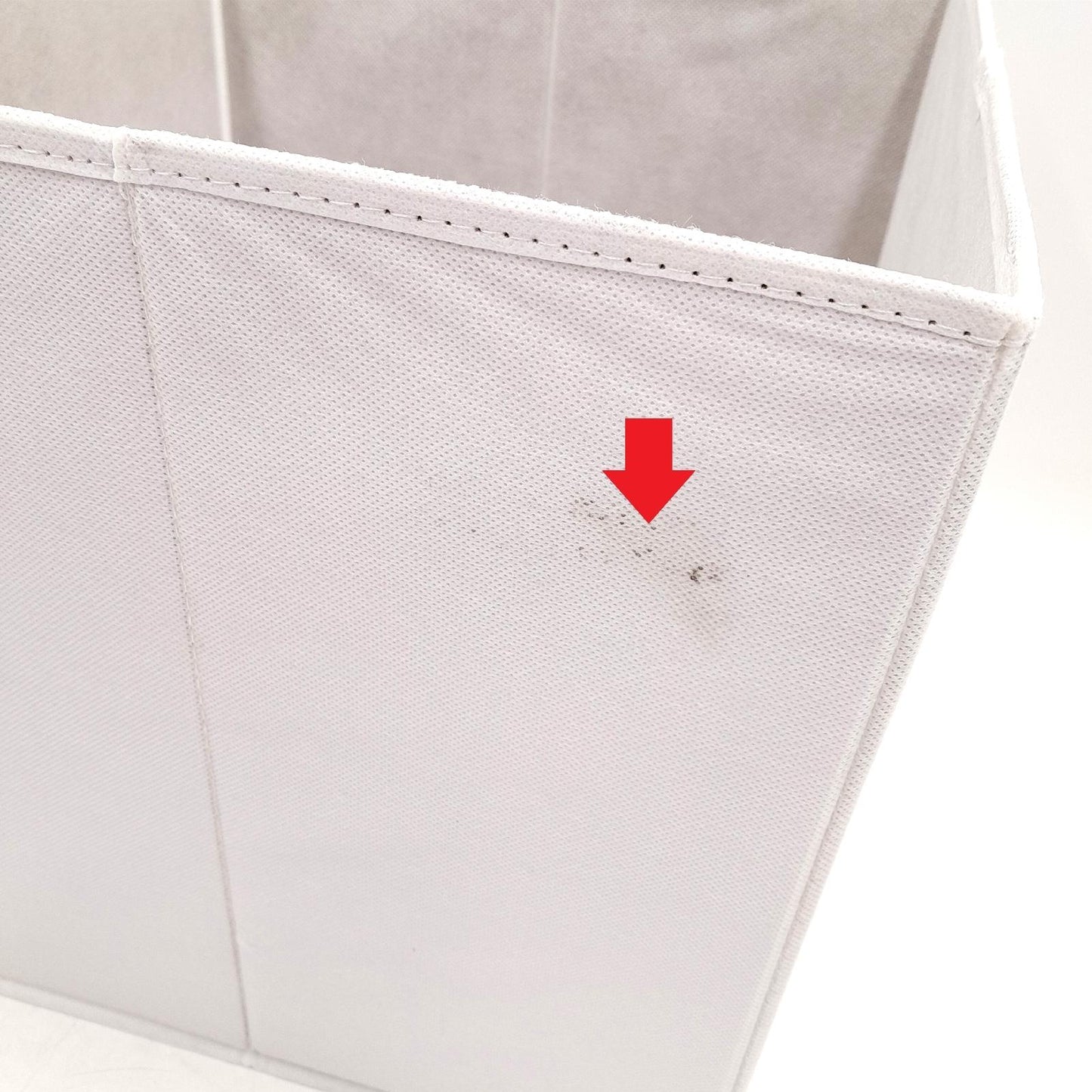 Amazon Basics Aufbewahrungswürfel Organizer Aufbewahrung 33x33 cm Weiß Set