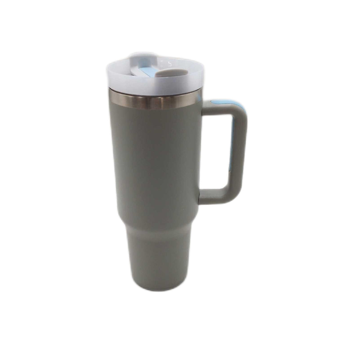 LOITTAINUE Thermobecher 1180ml 40oz To Go Kaffeebecher mit Strohhalm und Henkel Deckel