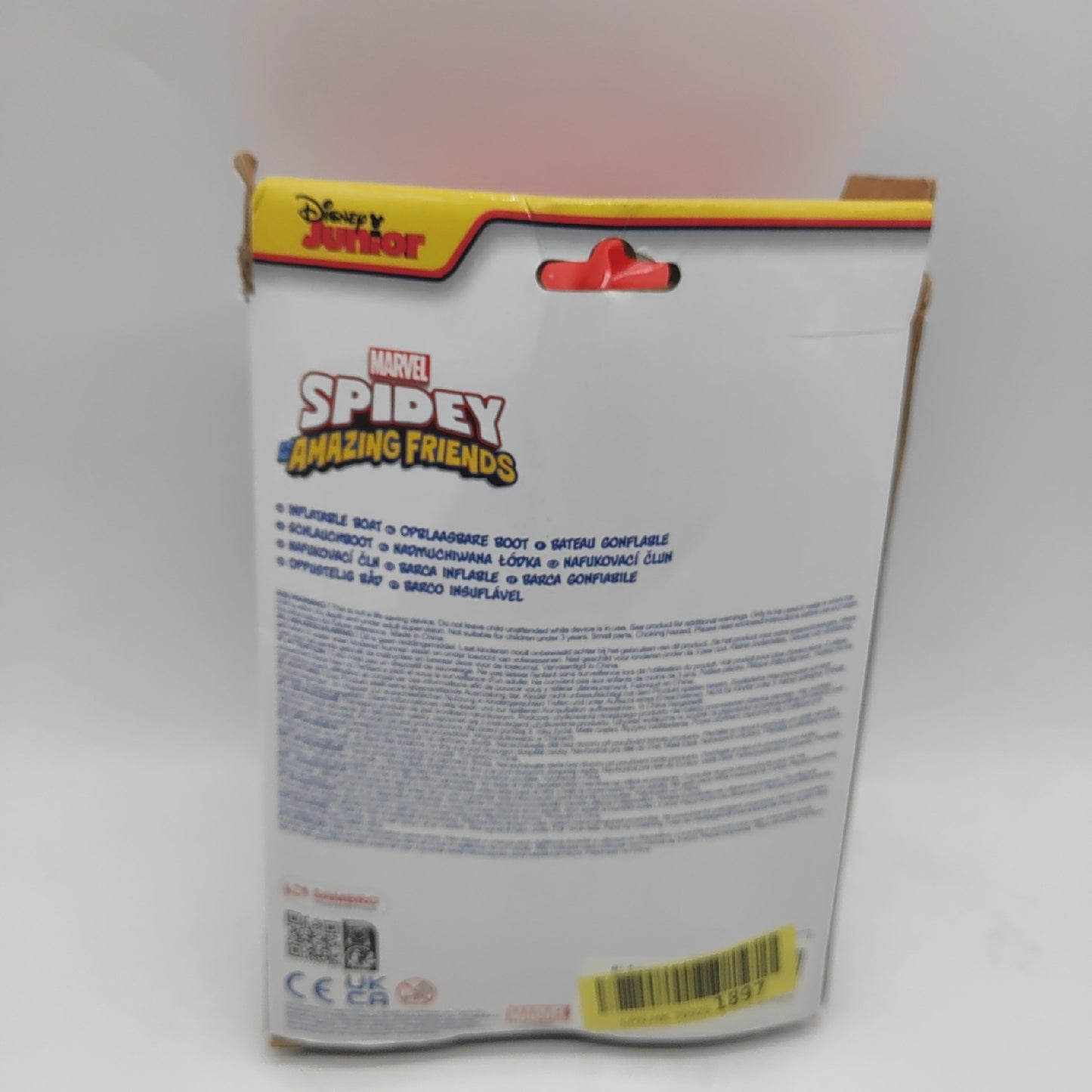 Marvel Spidey Schlauchboot Poolspielzeug Kinderschwimmer Wasserspaß Sommerangebot Schwimmbadspaß