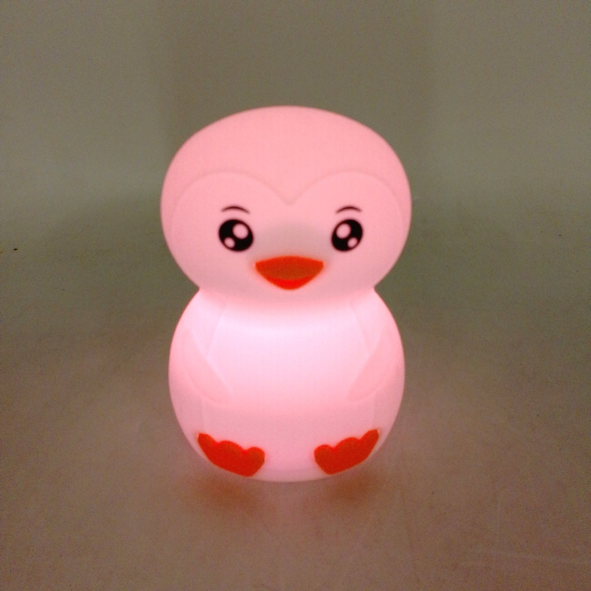 Ansmann Nachtlicht Kinder Tier Lampe Pinguin Silikon wiederaufladbar dimmbar mehrfarbig