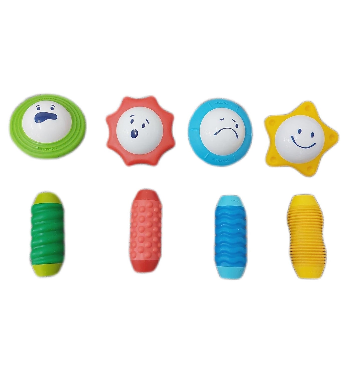 Smartmax Entdeckungsspielzeug Lernspielzeug My First Sounds Senses Magnetisch Spielspaß 8 Teile für 1 bis 3 Jahre