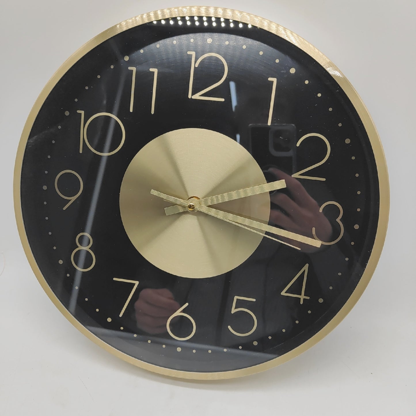 Toktekk Wanduhr Uhr Wohnaccessoires 12 Zoll Modern Lautlos Ohne Tickgerä