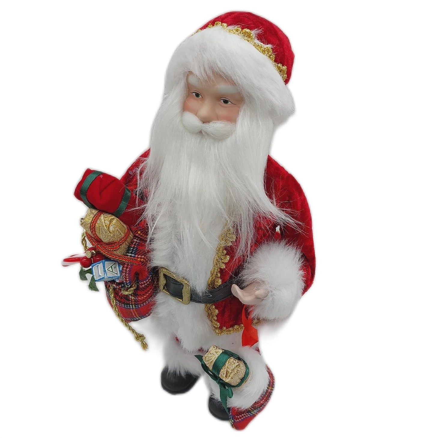 Ut Weihnachtsmann Figur Dekoration Stehende 12 Zoll Horn Geschenk Weihnachtsdeko