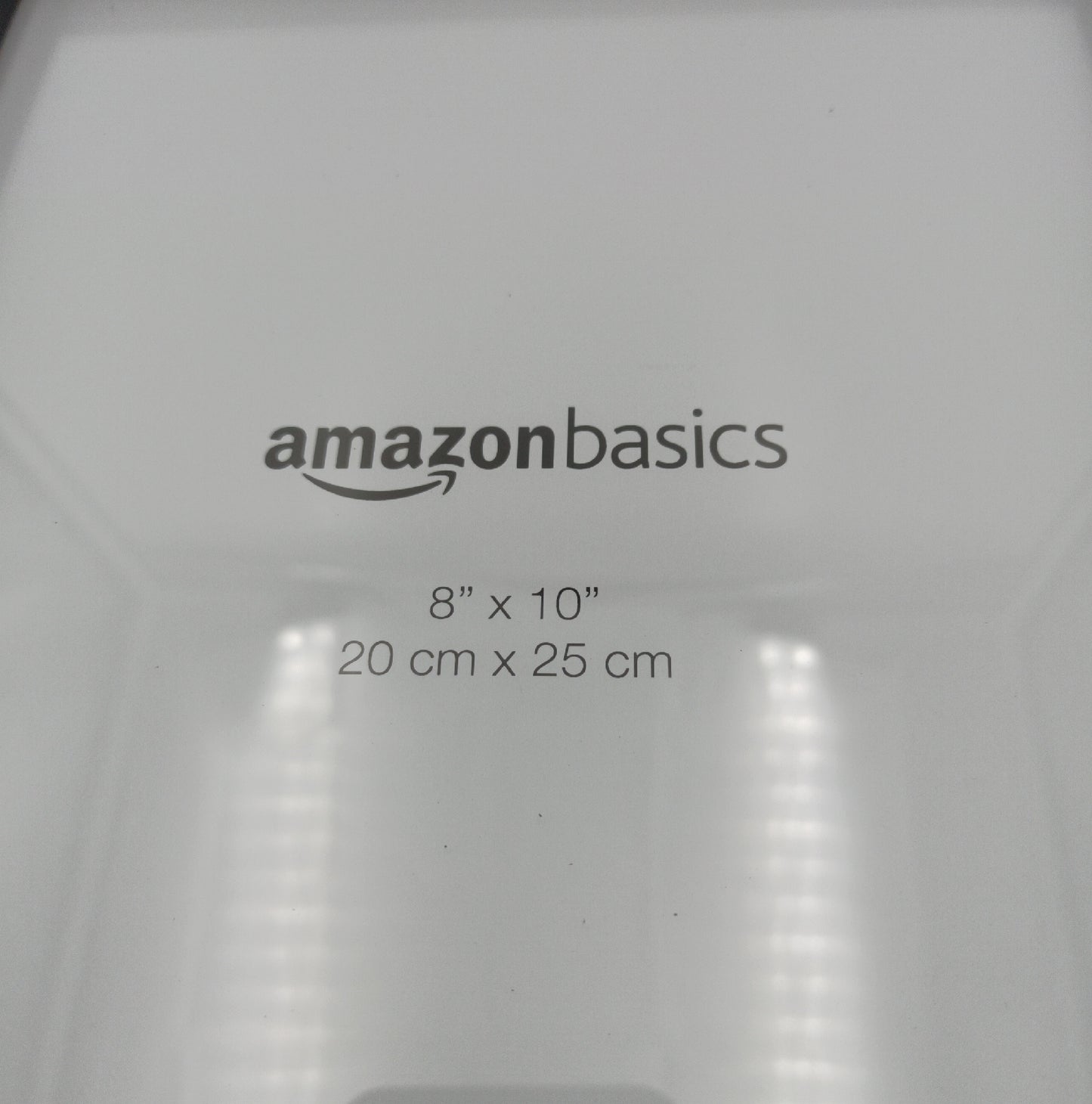 Amazon Basics Rechteckig Fotorahmen 20 x 25 cm Schwarz 1 Stück - Unvollständig