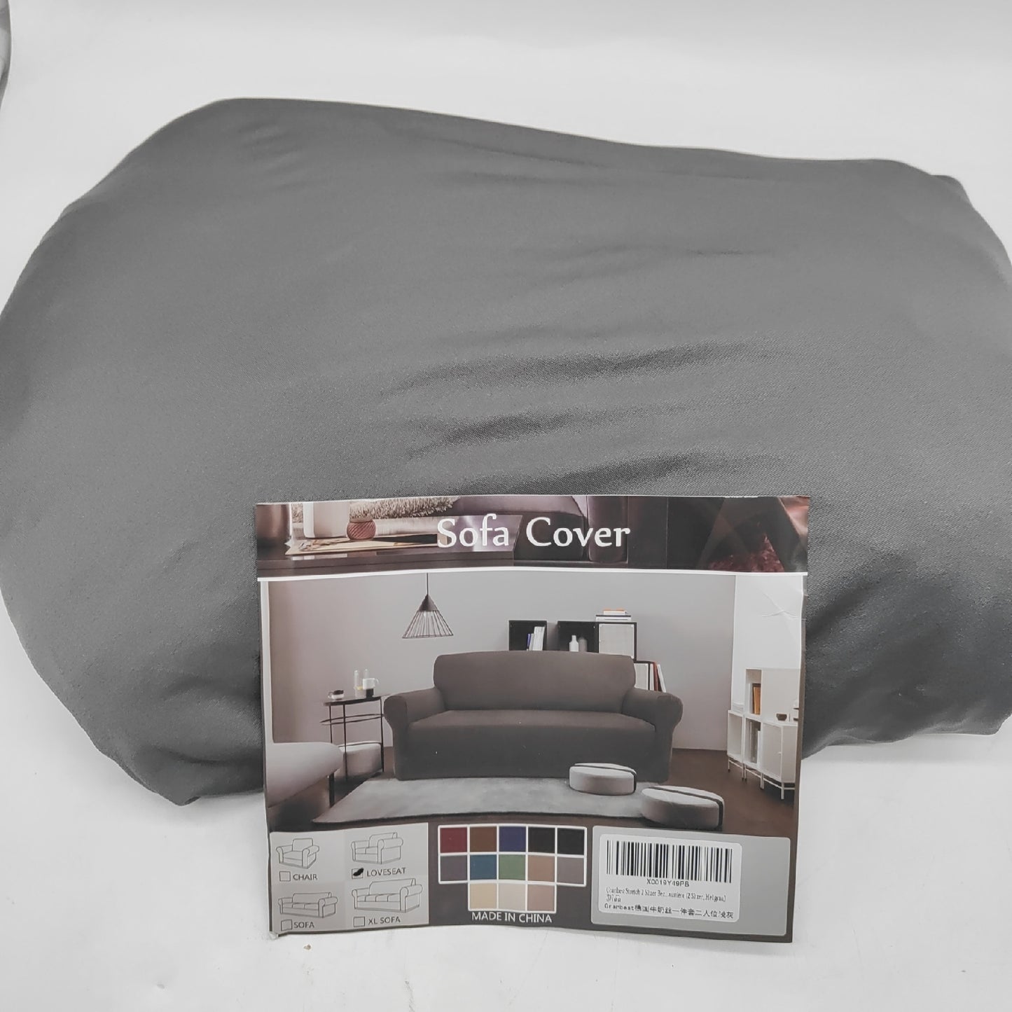 Granbest Bezug Sofaüberwurf Mikrofaser Stretch 2 Sitzer Couchbezug Komfort