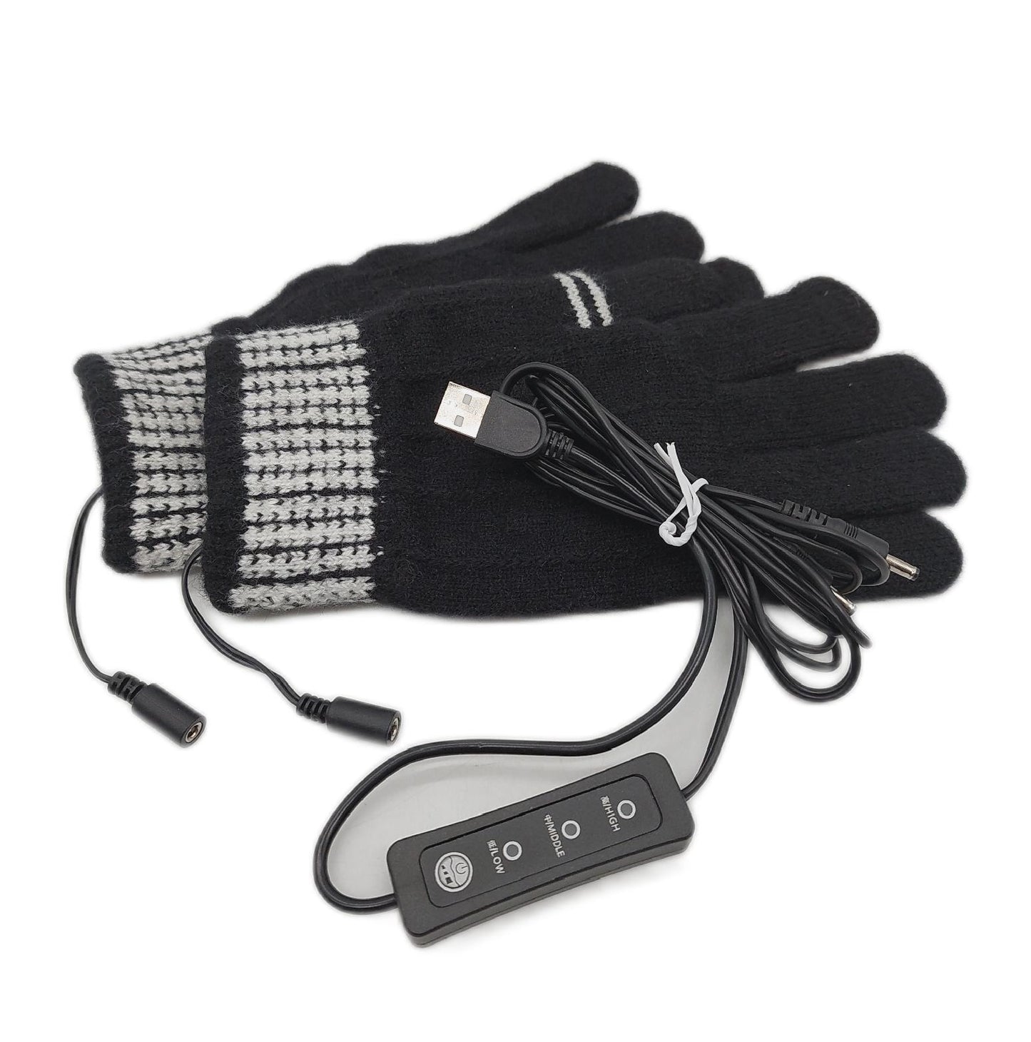 Victop Handschuhe USB Heizhandschuhe Damen Herren Winter warme Komfort Zubehör