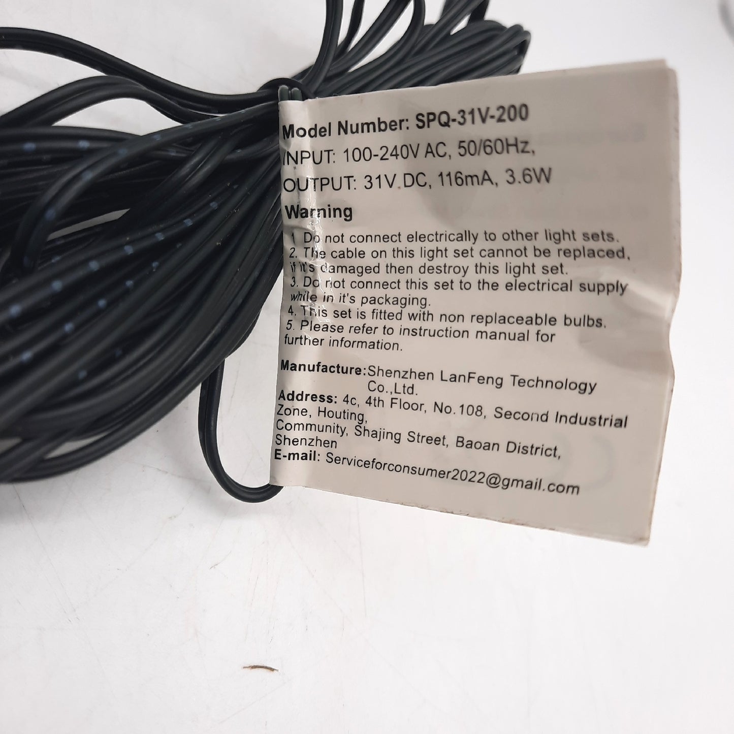 iShabao Lichterkette Weihnachtsbeleuchtung Garten 20m 200 LED festlich
