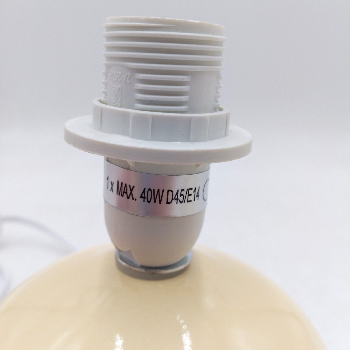 Brilliant Tischleuchte Beleuchtung Primo stilvolle Lampe Stoffschirm klein modern elegant
