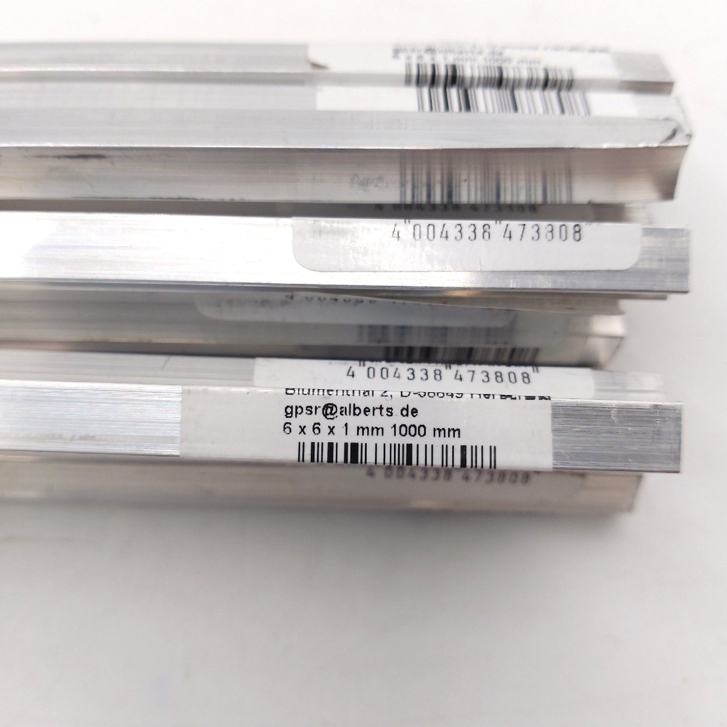 GAH Alberts Aluminium Profile Baustoffe 498306 Packung 15 naturfarben 100