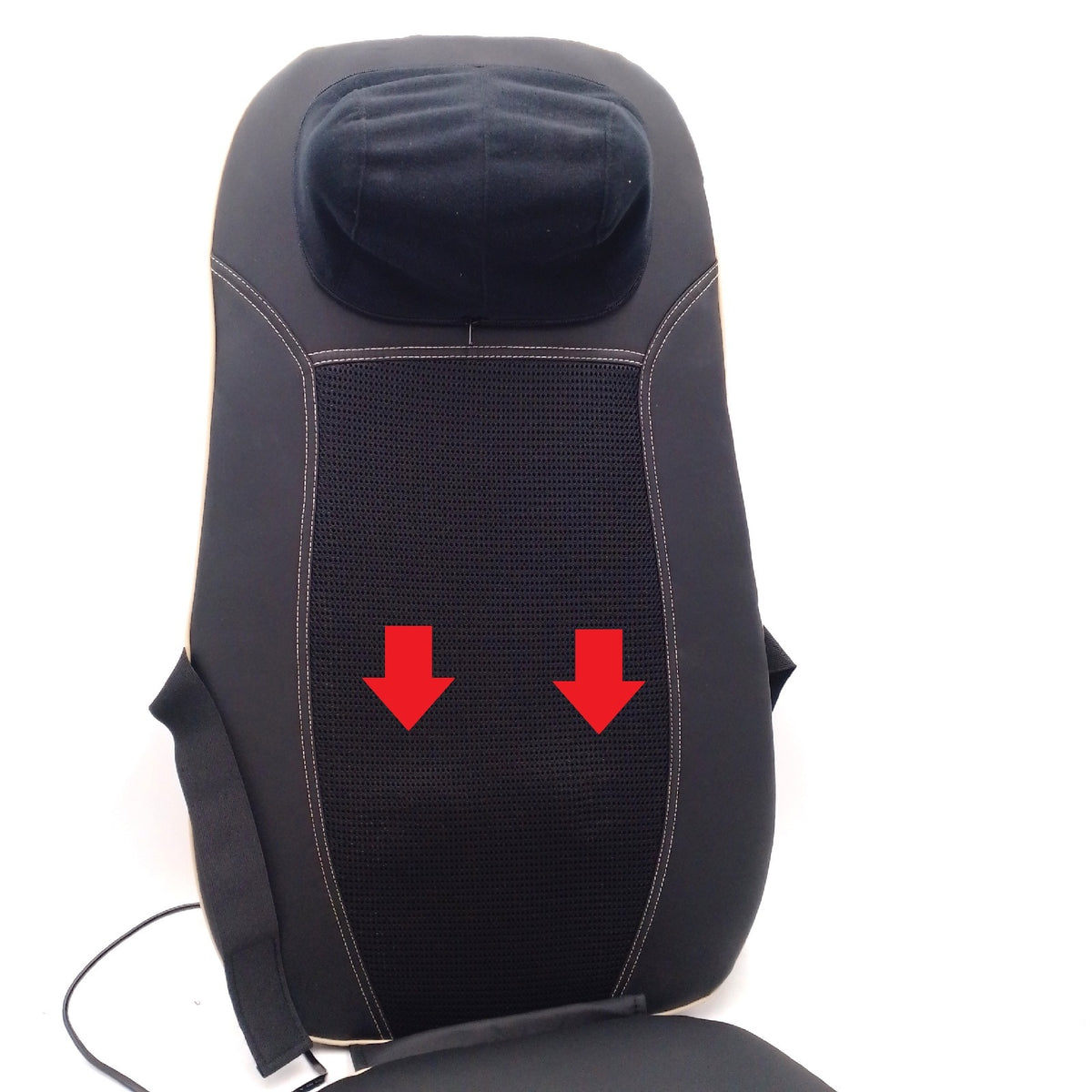 Medisana MCN Shiatsu Massageauflage Rücken defekt Nacken OK FB funktionierend
