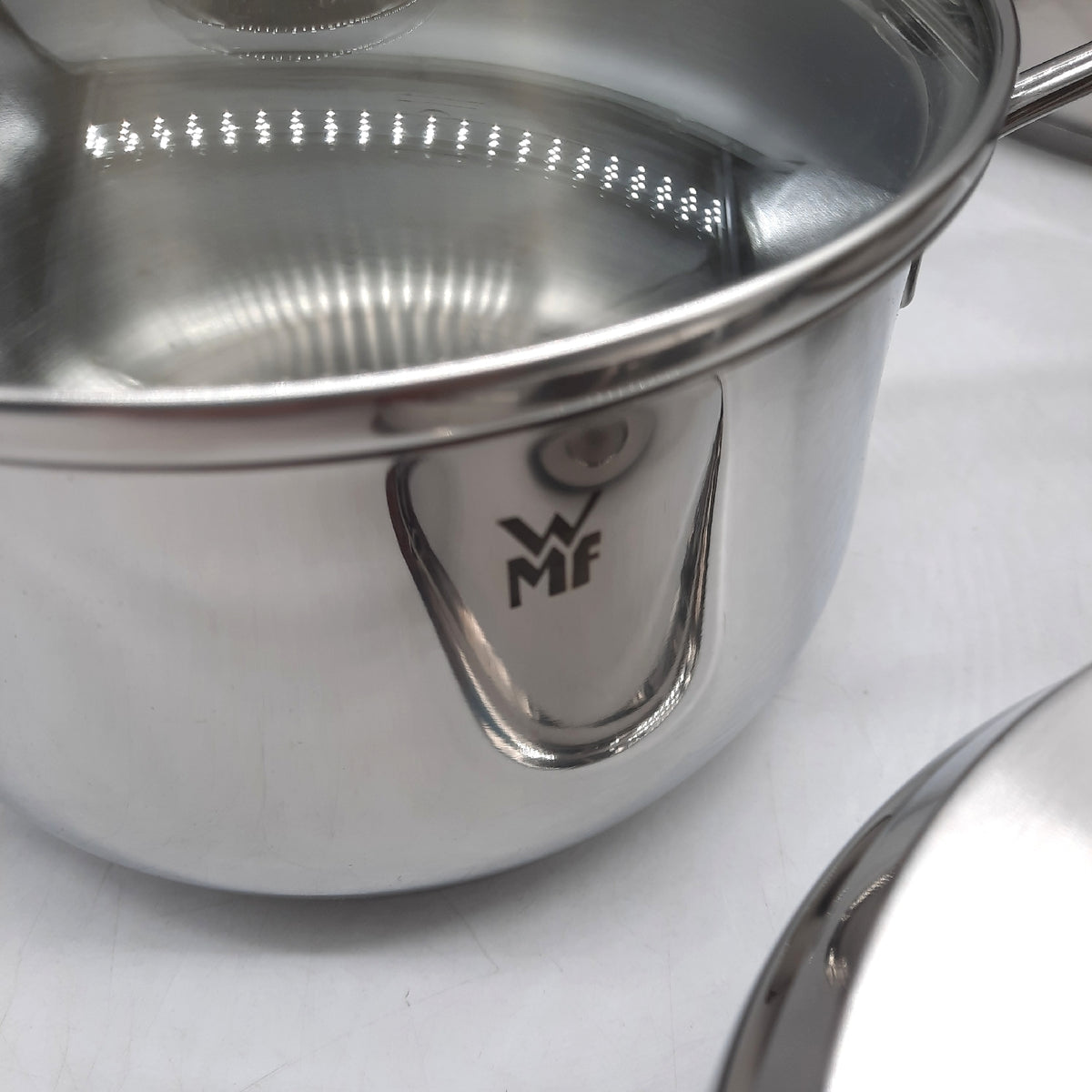 WMF Diadem Plus Topfset Induktion 5 teilig Kochgeschirr mit Glasdeckel Edelstahl