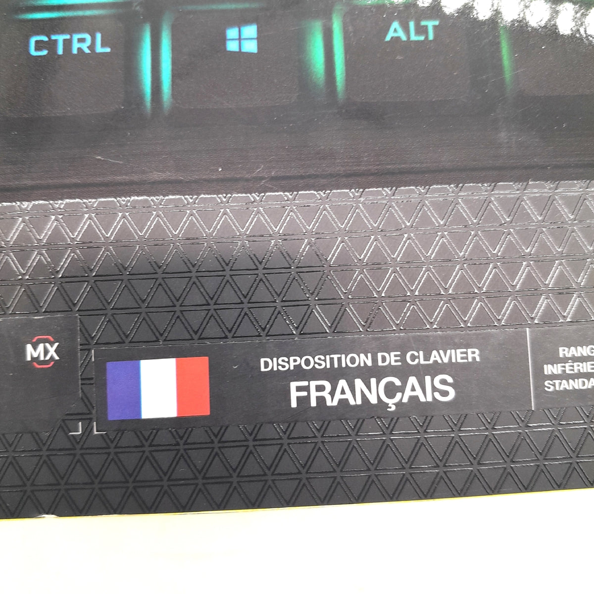 Corsair K100 RGB Mechanische Gaming Tastatur Mechanische Switches Cherry MX Französisches Layout