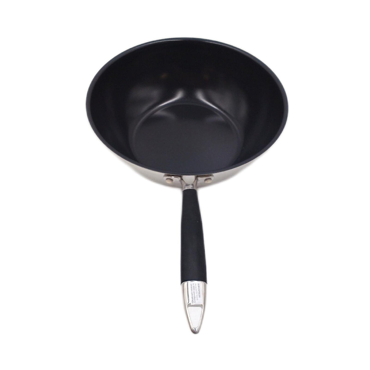 Amazon Basics 28 cm Antihaft Keramik Wokpfanne Edelstahl 304 Induktionsgeeignet