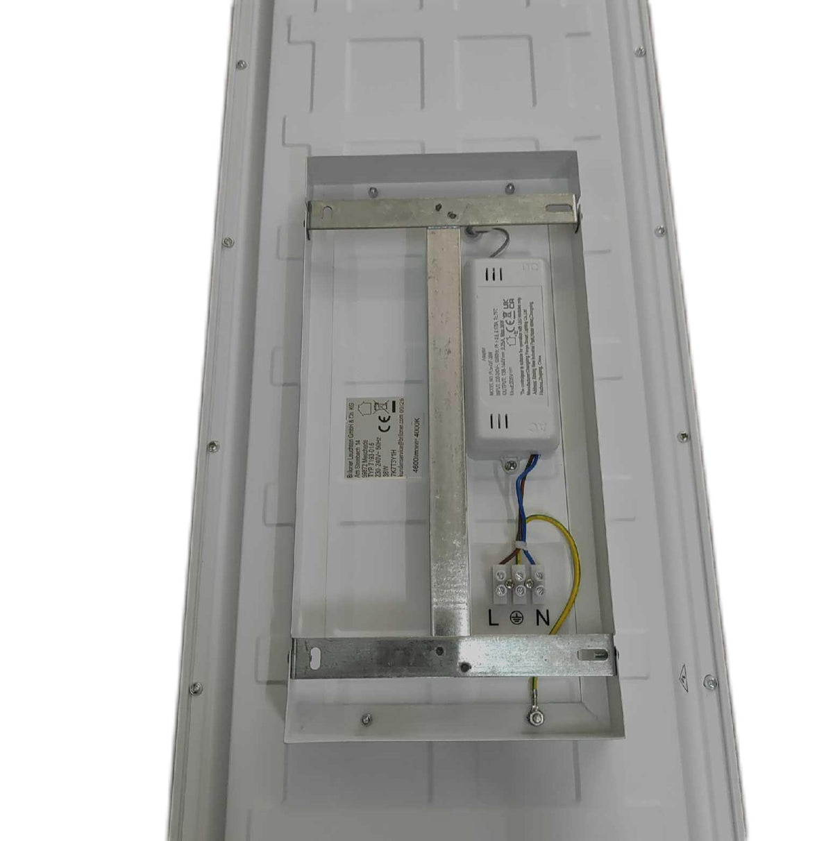 Briloner Deckenleuchte Wohnzimmer Strahler LED rechteckig weiss 1195 cm Panel Spot Deckenlampe