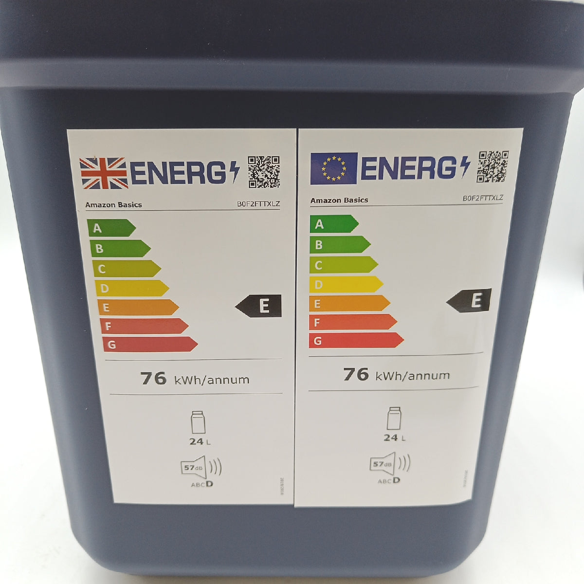 Amazon Basics Elektrische Kühlbox mit Kühl und Wärmefunktion 12 V DC 230 V AC