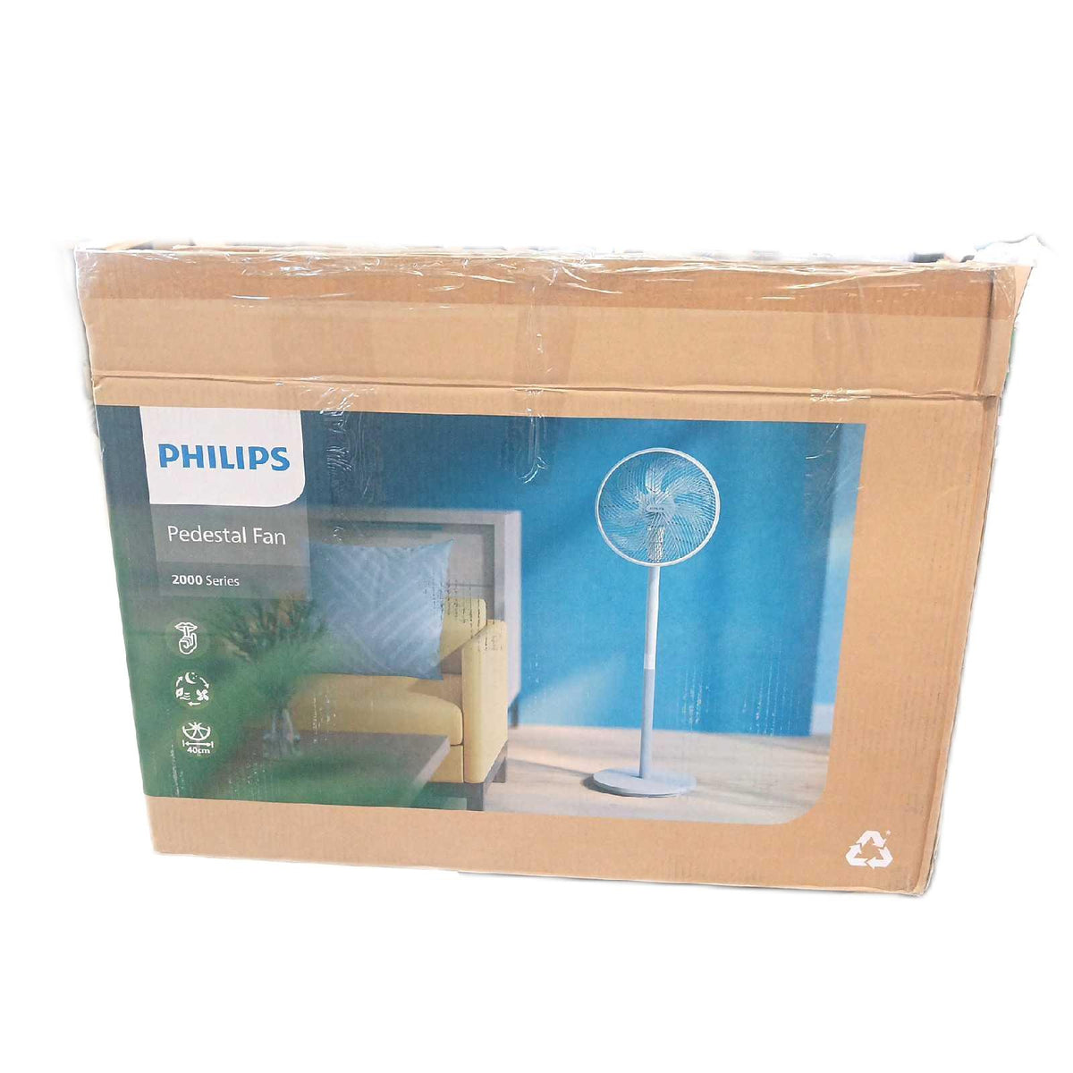 PHILIPS Ventilator Serie 2000. Stark superleise SilentWings Technologie. 19 dB.