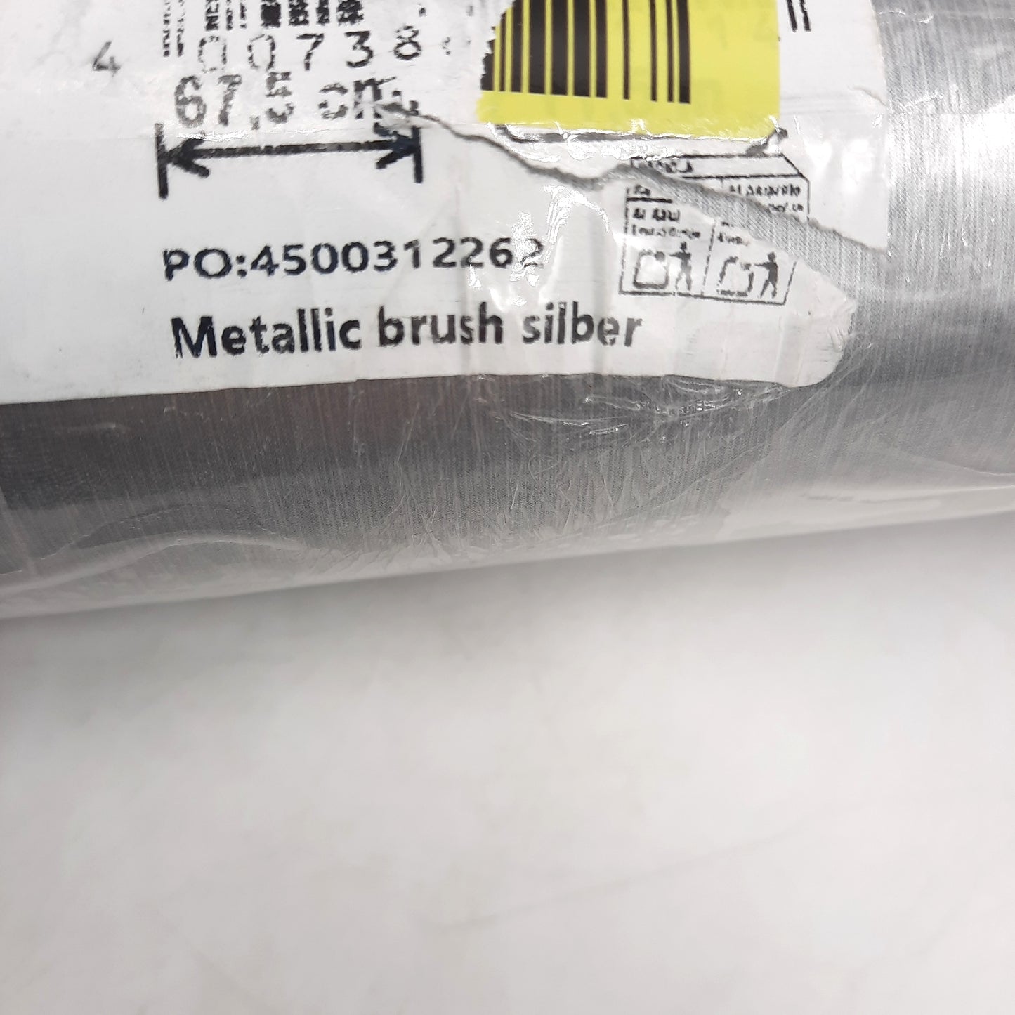 Dcf Fix Folie Dekorfolie Silber Metallic 150 x 675 cm Selbstklebend
