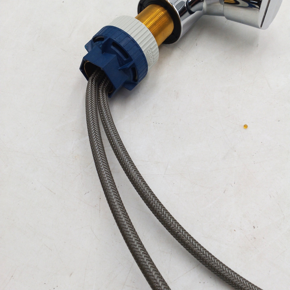 Grohe Feel Einhand Spültischbatterie Küchenarmatur mit Grohe Zero C Auslauf Chrom