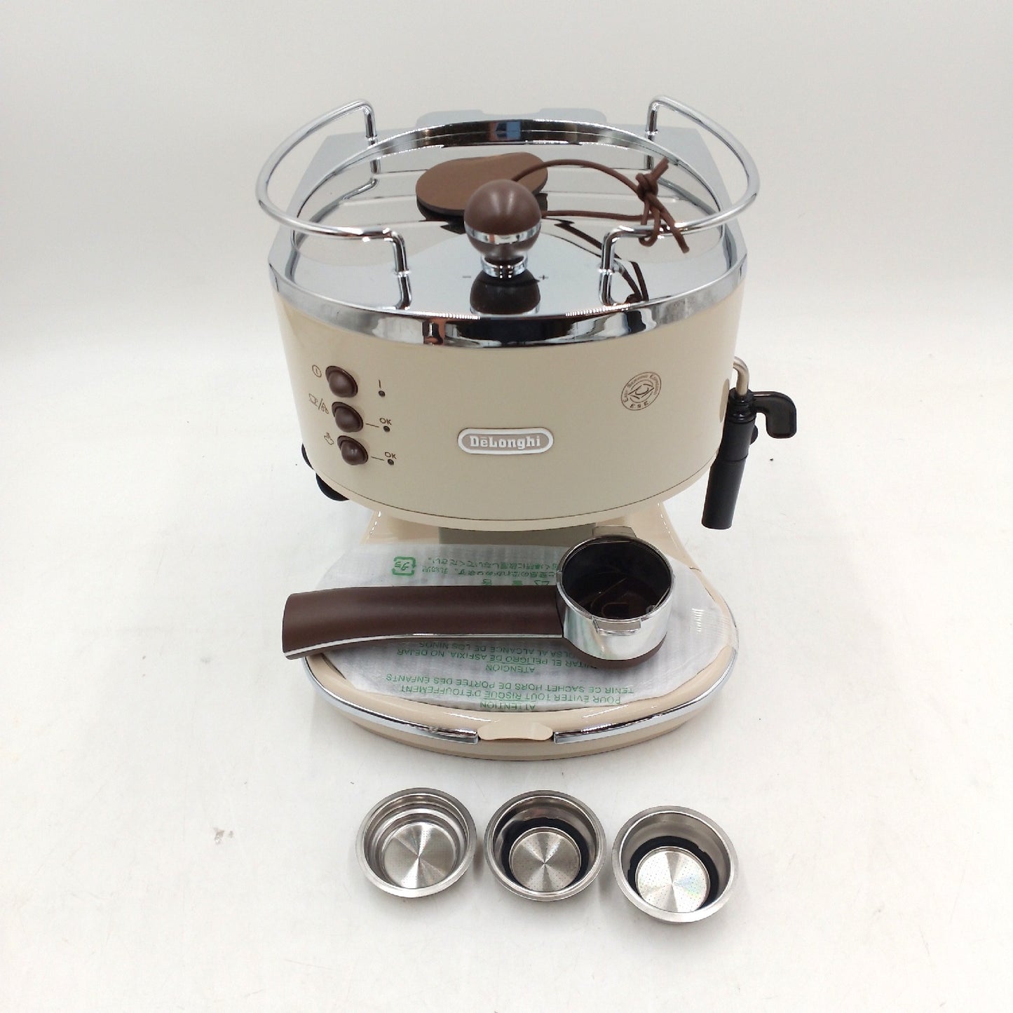 DeLonghi Icona Vintage ECOV 311BG Espressomaschine Ohne Wassertank