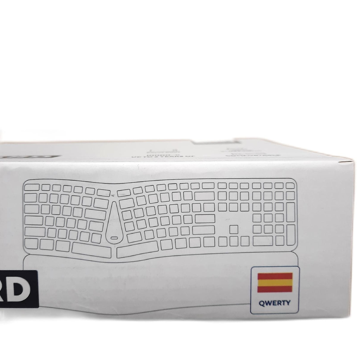 Trust Arvia kabellose ergonomische Tastatur spanisches QWERTY-Layout