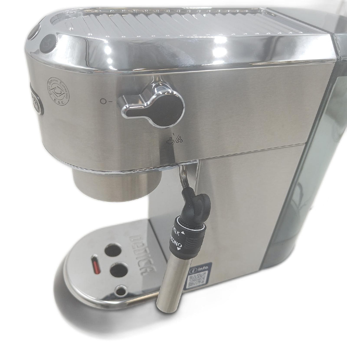 DeLonghi Dedica EC685M Espressomaschine Siebträger mit manuellem Milchschaumsystem