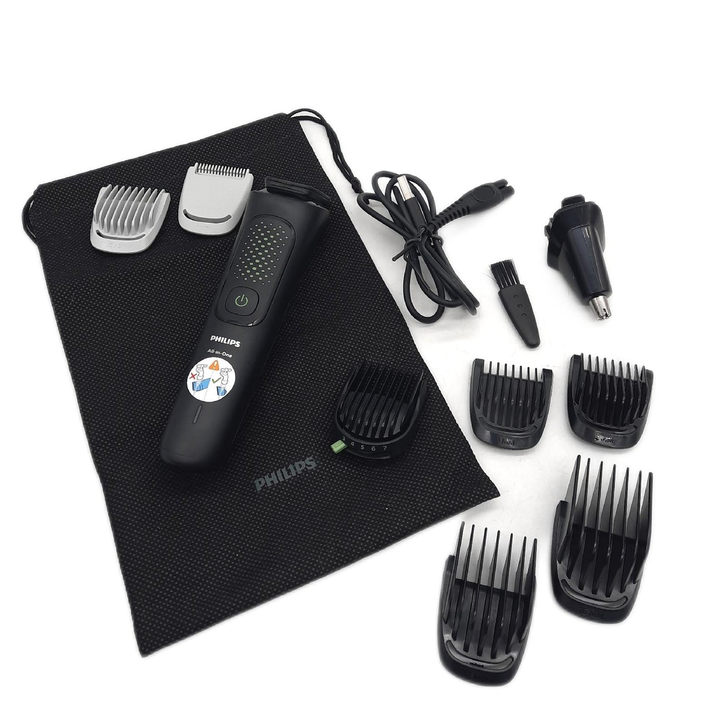 Philips Trimmer Rasur Bartpflege Multigroom 3000er Serie Vielseitig Pflege