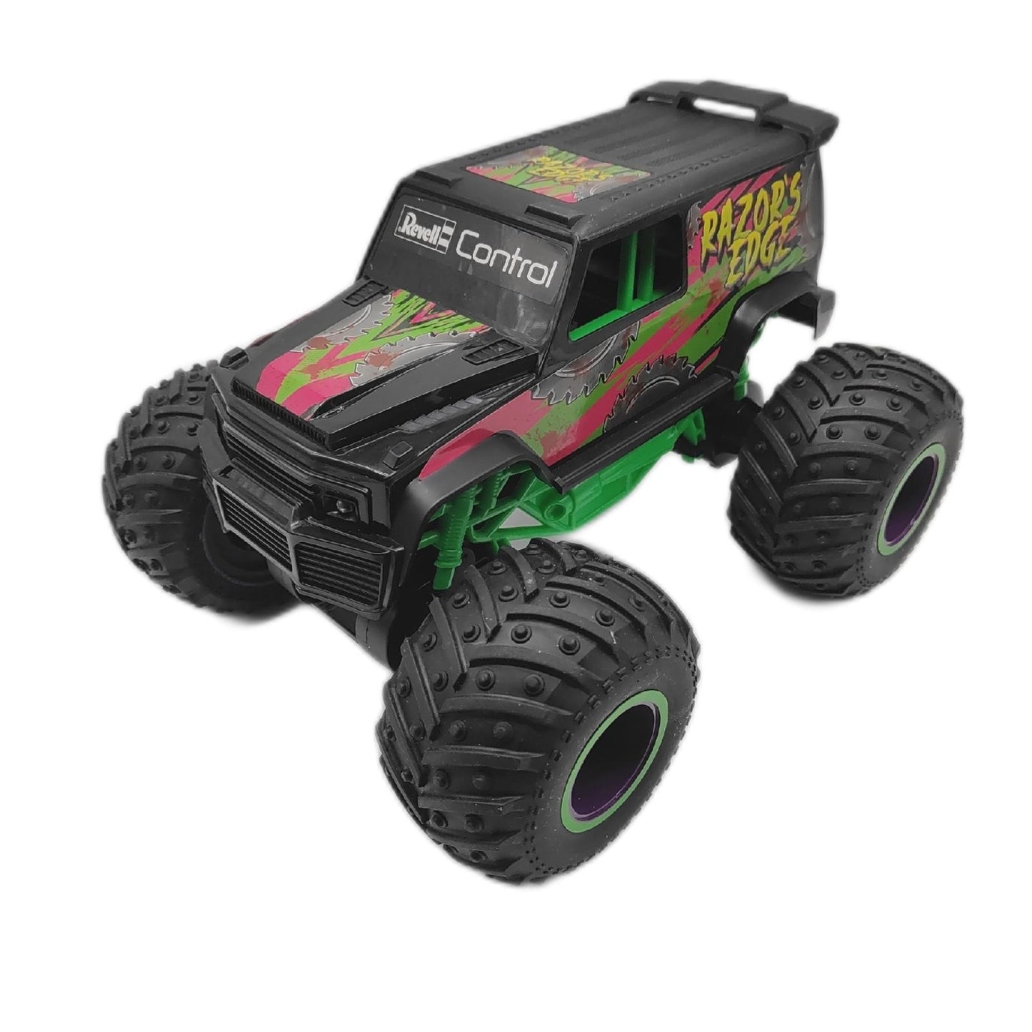 Revell RC Monster Truck I Razors Edge kraftvolle GHz Fernsteuerung Knopf defekt funktioniert