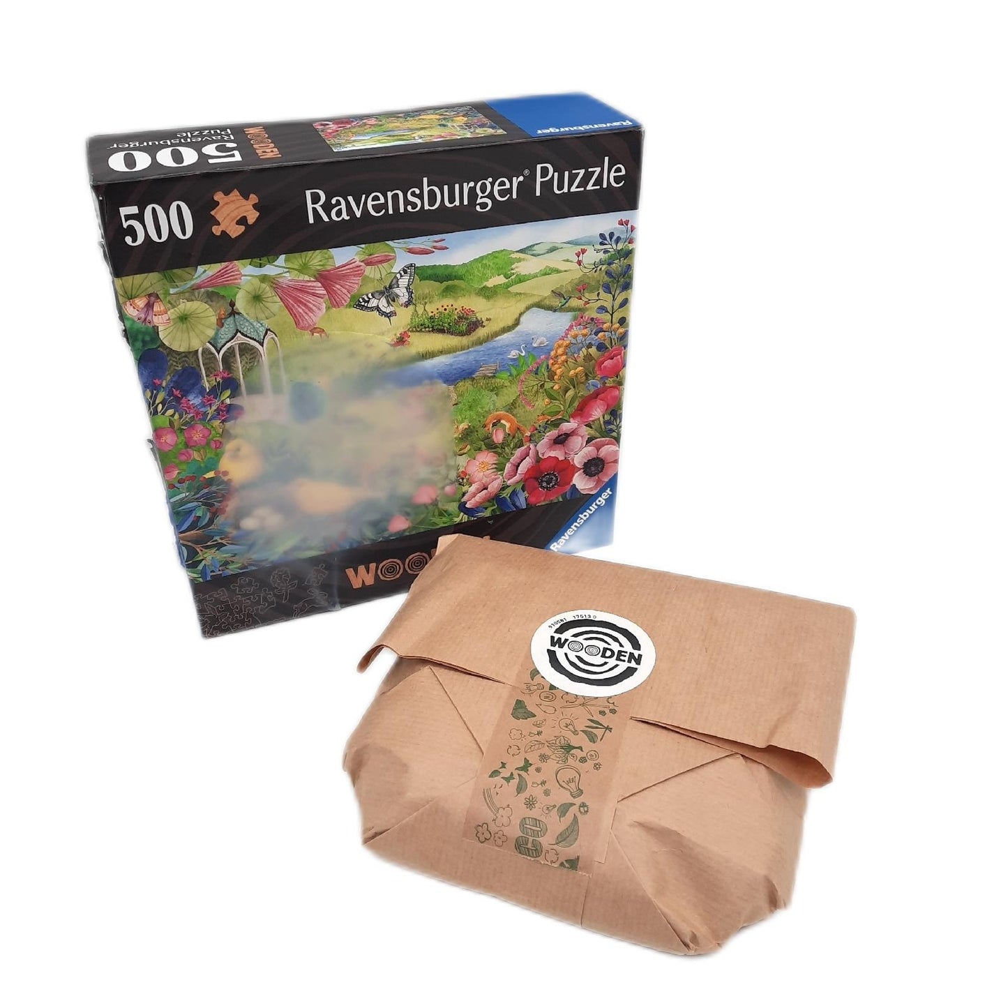 Ravensburger Holzpuzzle Puzzle Spiele Wilder Garten 500 Teile stabilen langlebig Puzzlespaß