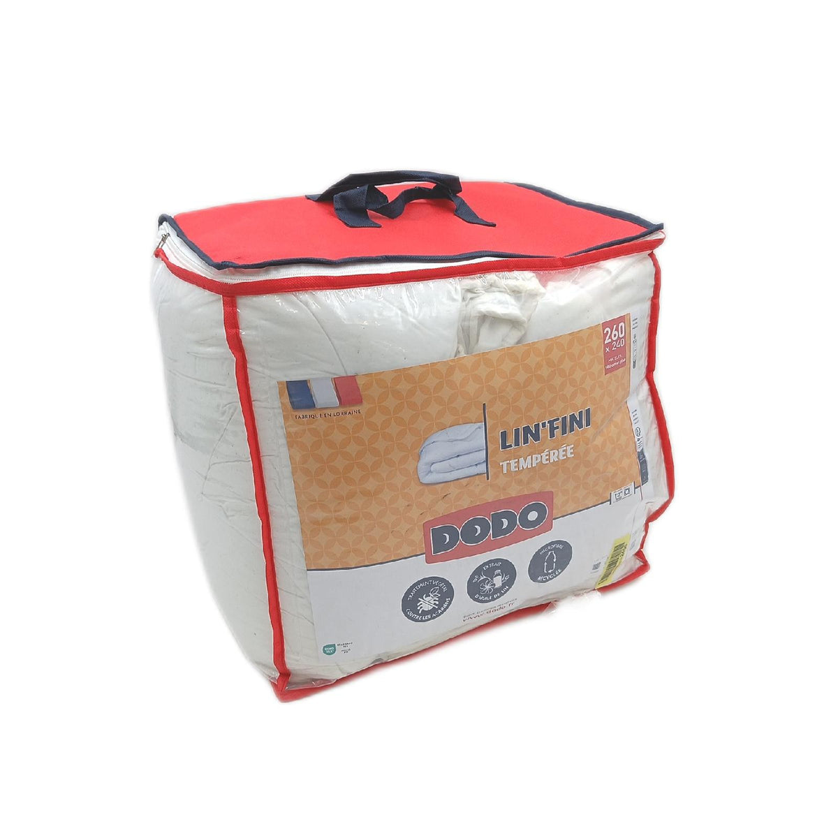 Dodo Steppdecke 240 x 260 cm mittlere Temperatur umweltfreundlich recycelt Doublebett