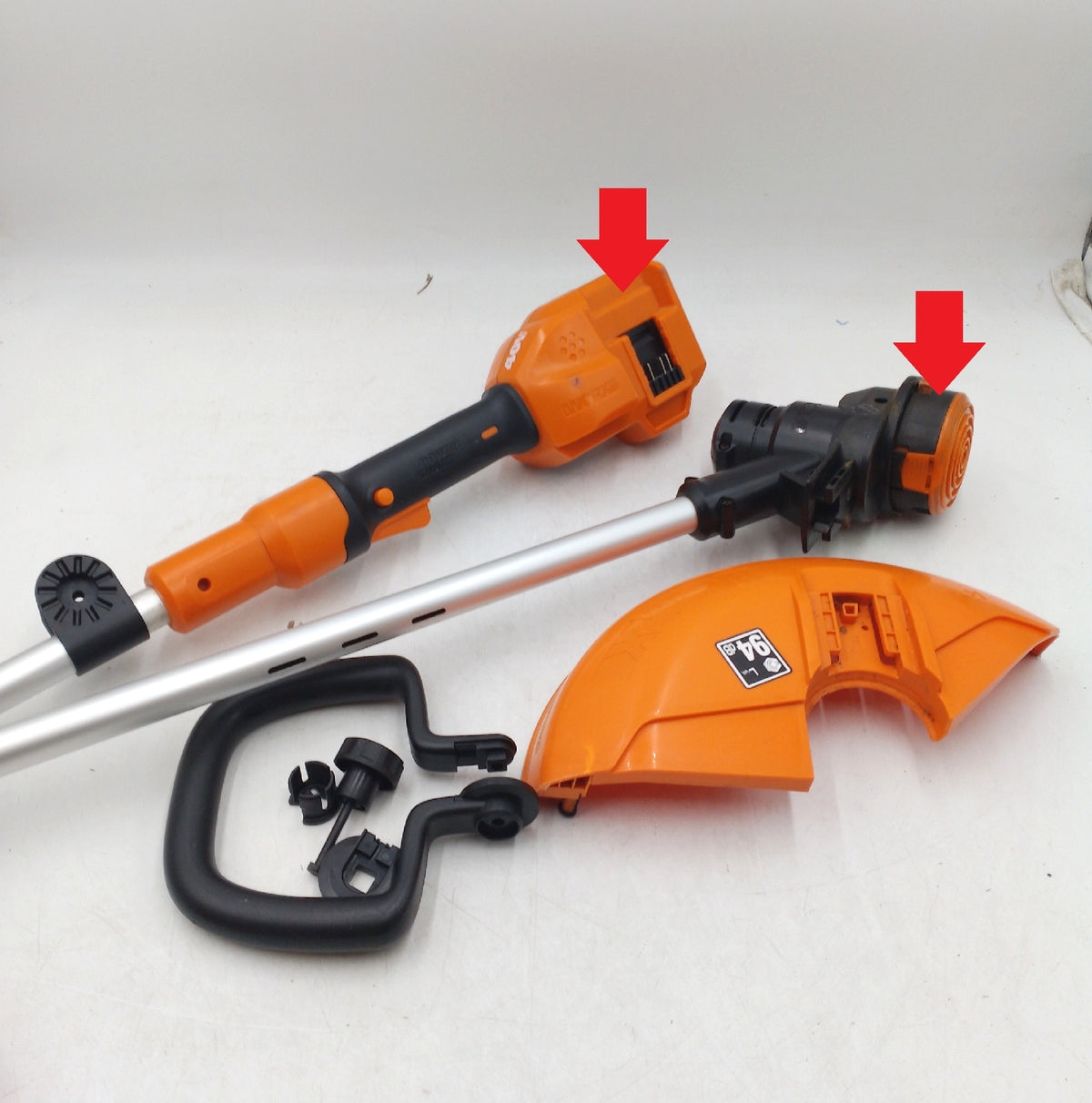 WORX WG183E9 Rasentrimmer 40V 2x20V Dopp