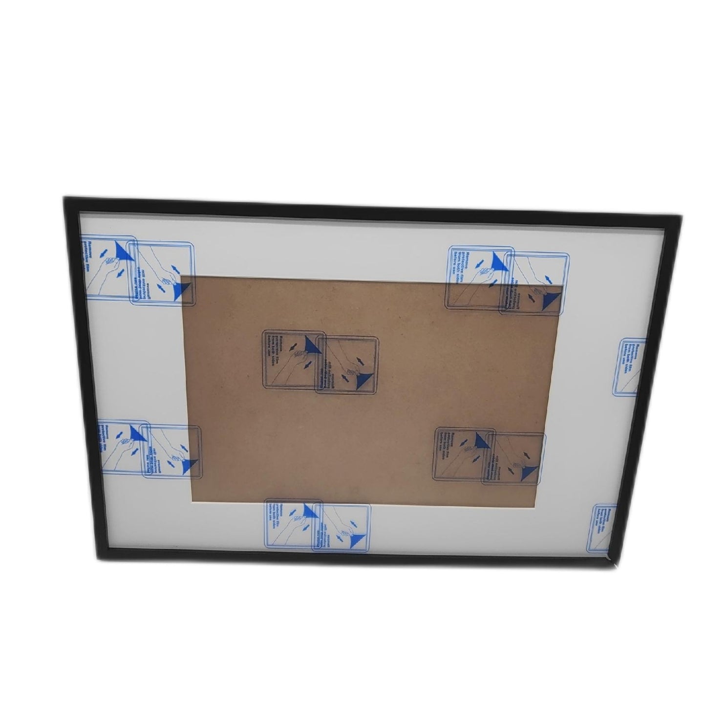 Americanflat Bilderrahmen Rahmen Dekoration 30x45 cm Schwarz Passepartout 20x