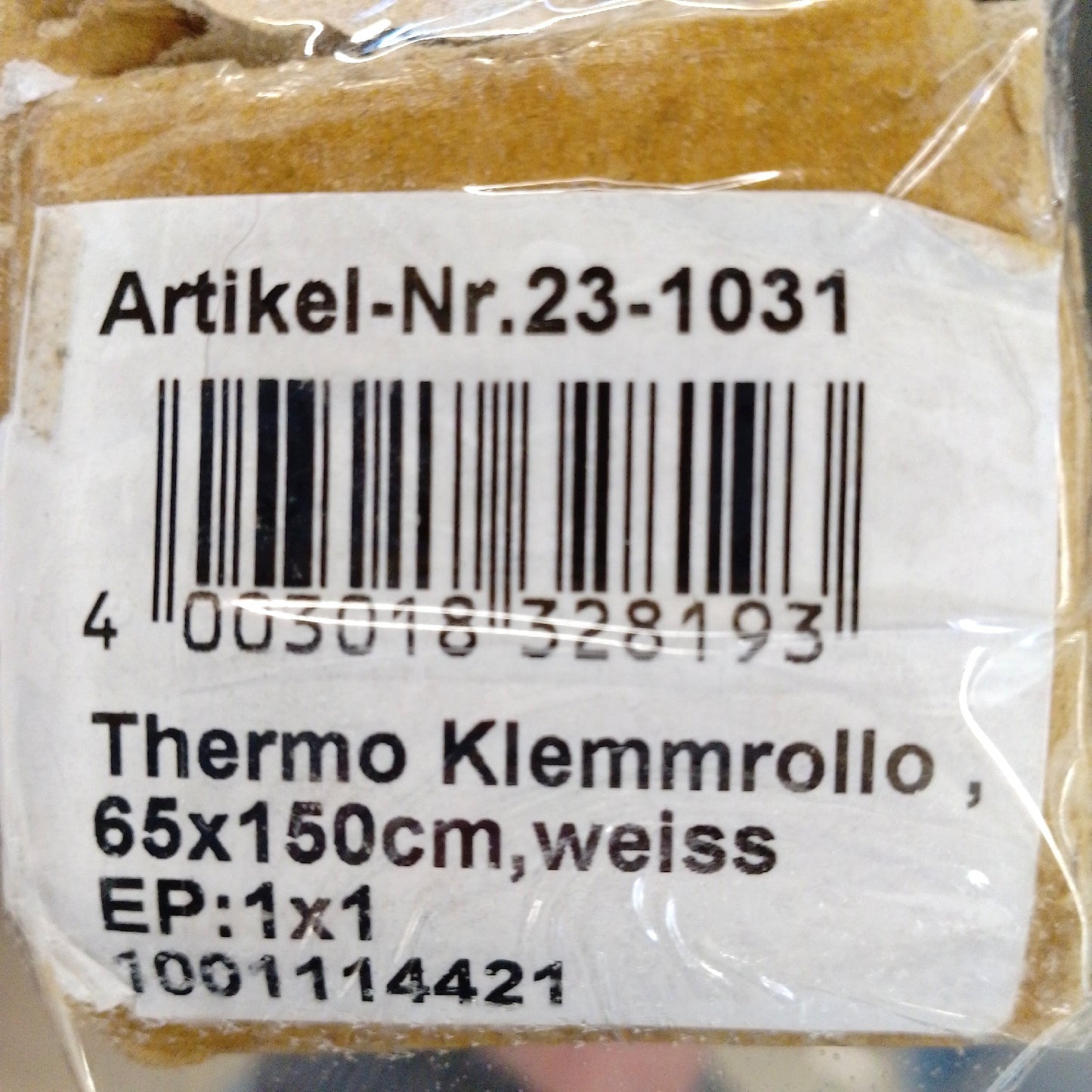 Deco Company Rollvorhang Fensterdekoration Raumgestaltung ES thermisch