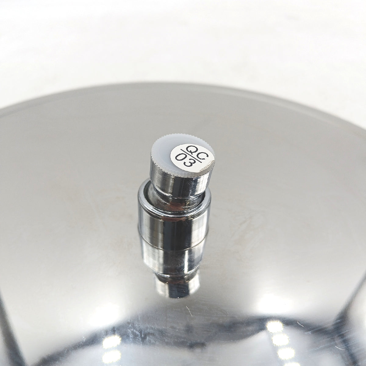 Relaxdays Duschkopf Regendusche rund 300 mm Edelstahl Hochglanz Spiegeleffekt 12 Zoll