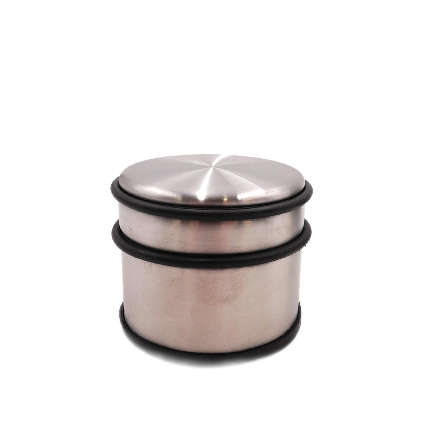Relaxdays Türstopper Edelstahl Set Türzubehör HxD 75 x 9 cm schwer