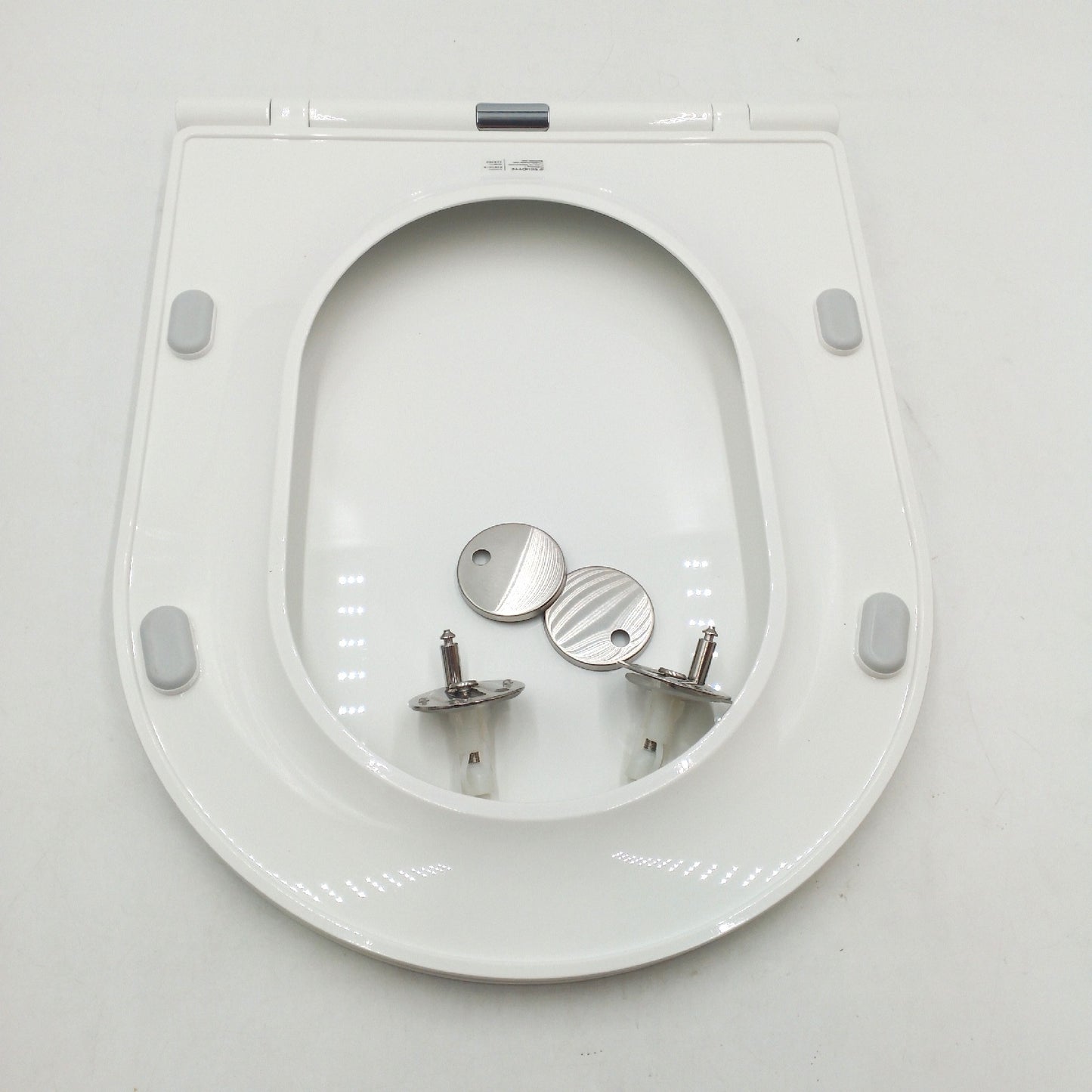 D-Form WC-Sitz Absenkautomatik TÃV-geprüft Abnehmbarer Klodeckel aus Toilets
