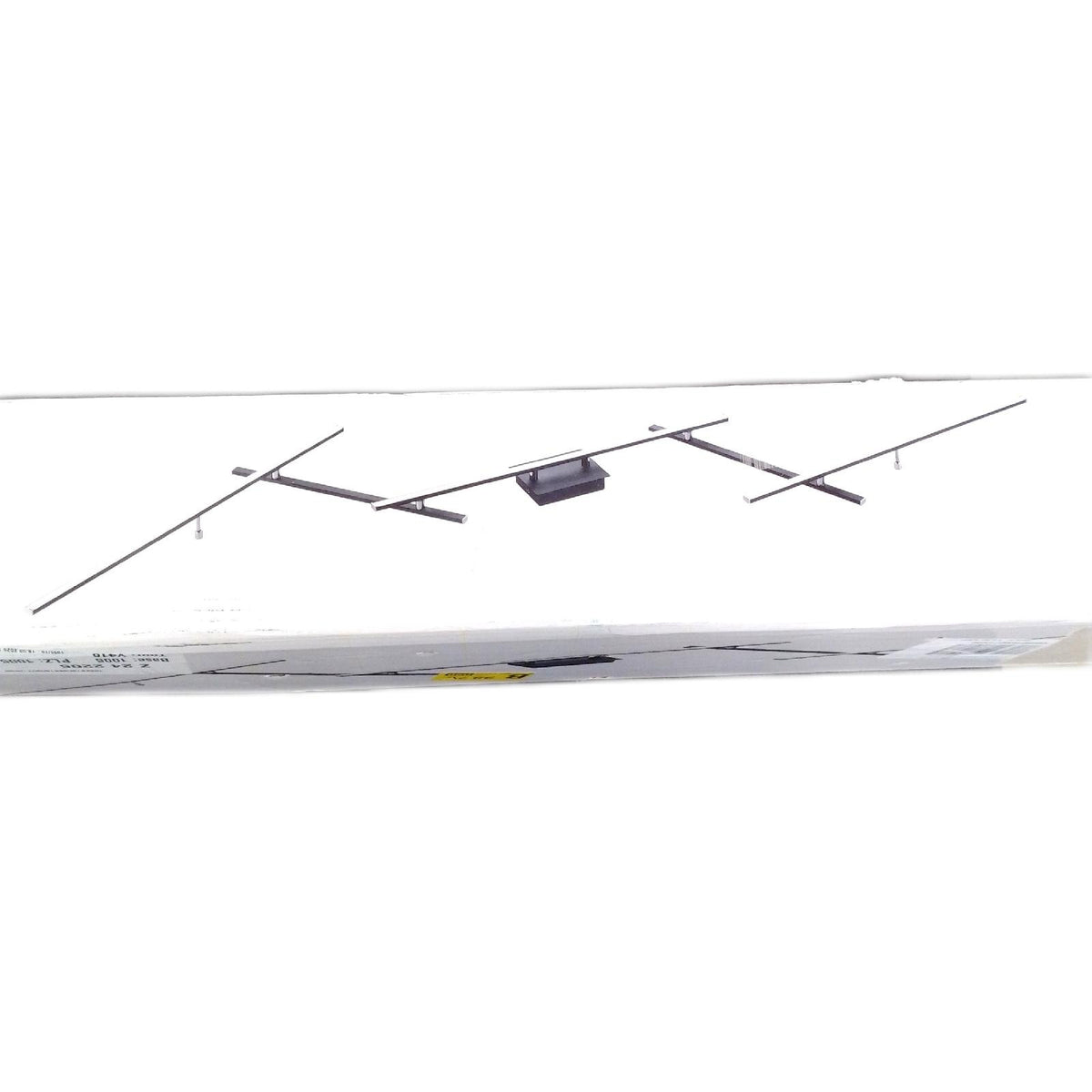 Trio Leuchten LED Deckenleuchte Arvin 628410532 Metall Schwarz matt Defekt