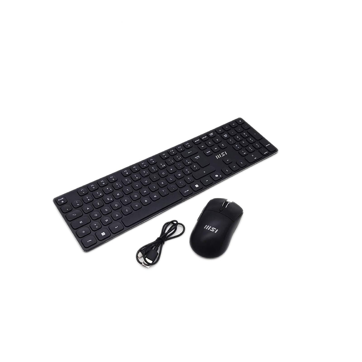 MSI Forge K210 Wireless Combo Tastatur DE Layout Maus unvollständig Dongle fehlt