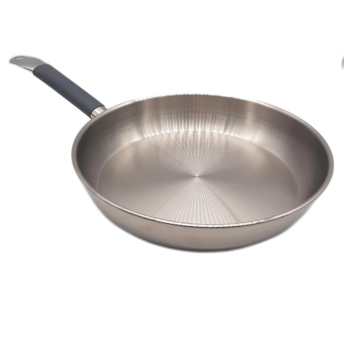 BRA Master Pfannenset 24-28 cm, Edelstahl, Ohne Antihaftbeschichtung
