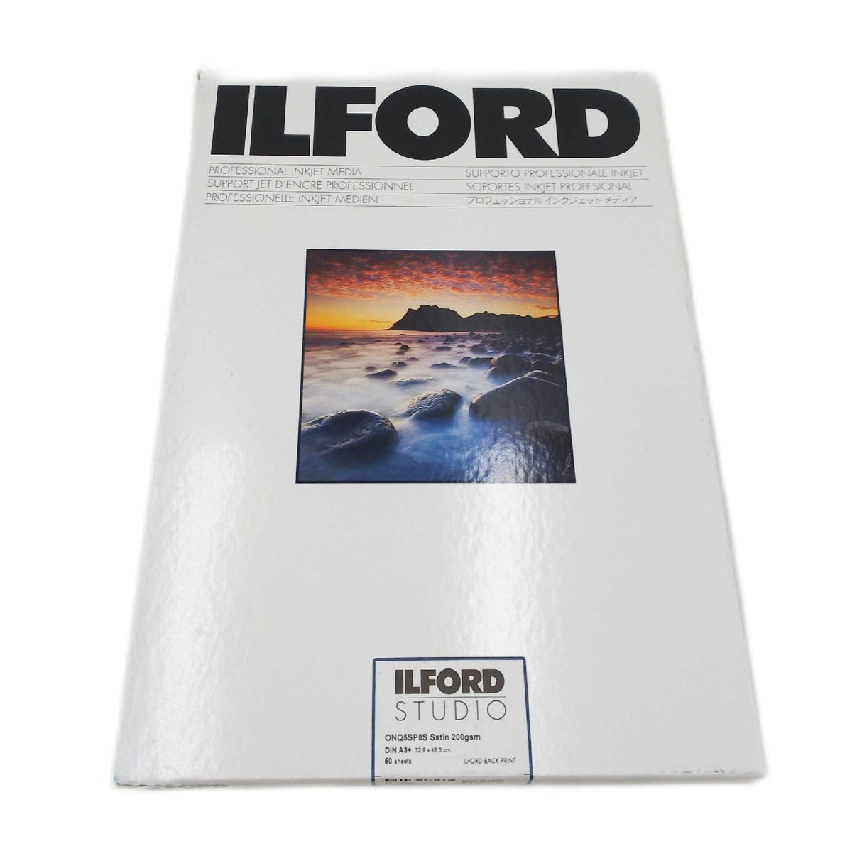 Ilford Studio Satin Inkjet Papier A3 Plus 329 x 483 mm 200 gsm 50 Blatt