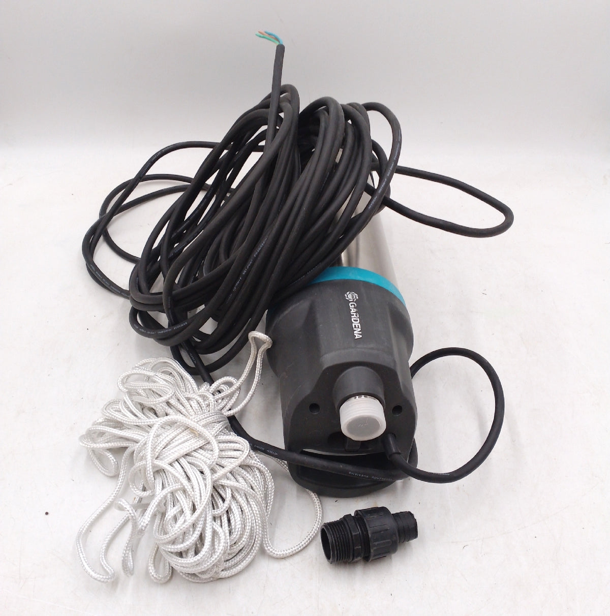 Gardena Tauchdruckpumpe 61005 inox automatic Defekt Stecker abgeschnitten Gebrauchssp